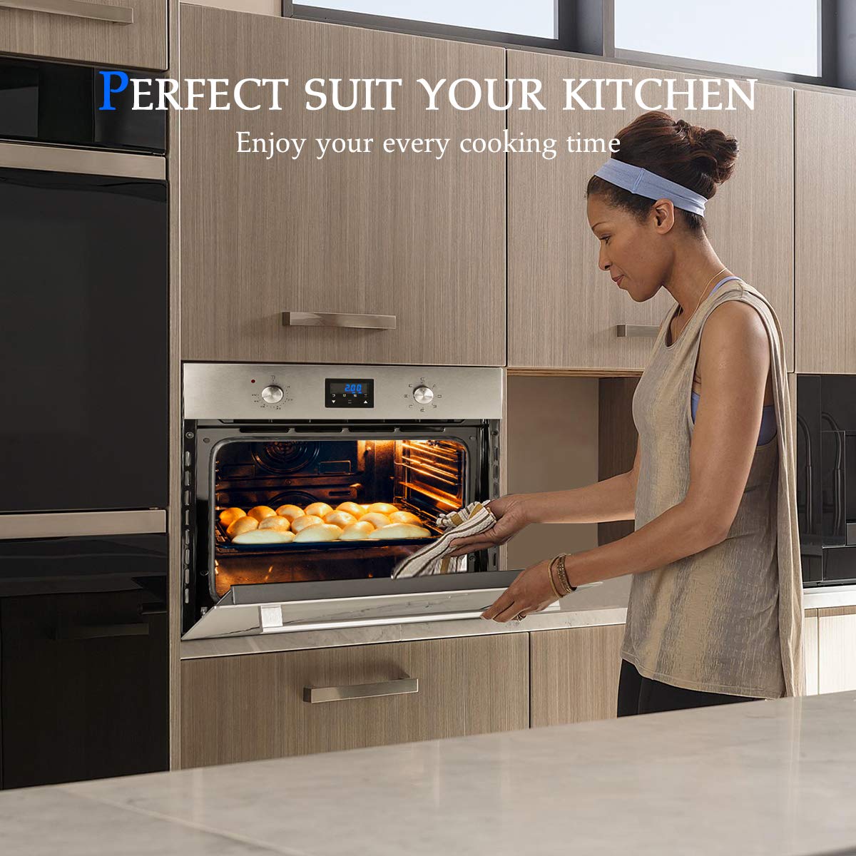 GASLAND ES609DS Swall-Elec-Oven - View #4