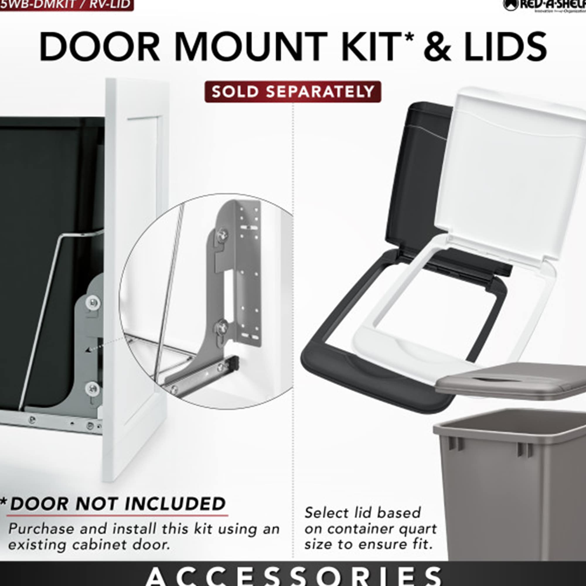 Rev-A-Shelf 252041 Pullout-Trash-Cans - View #6
