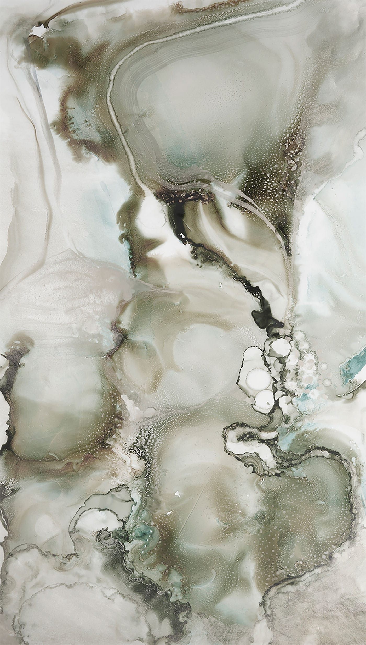 Veer Decor Onyx Flow Gray Wall Mural