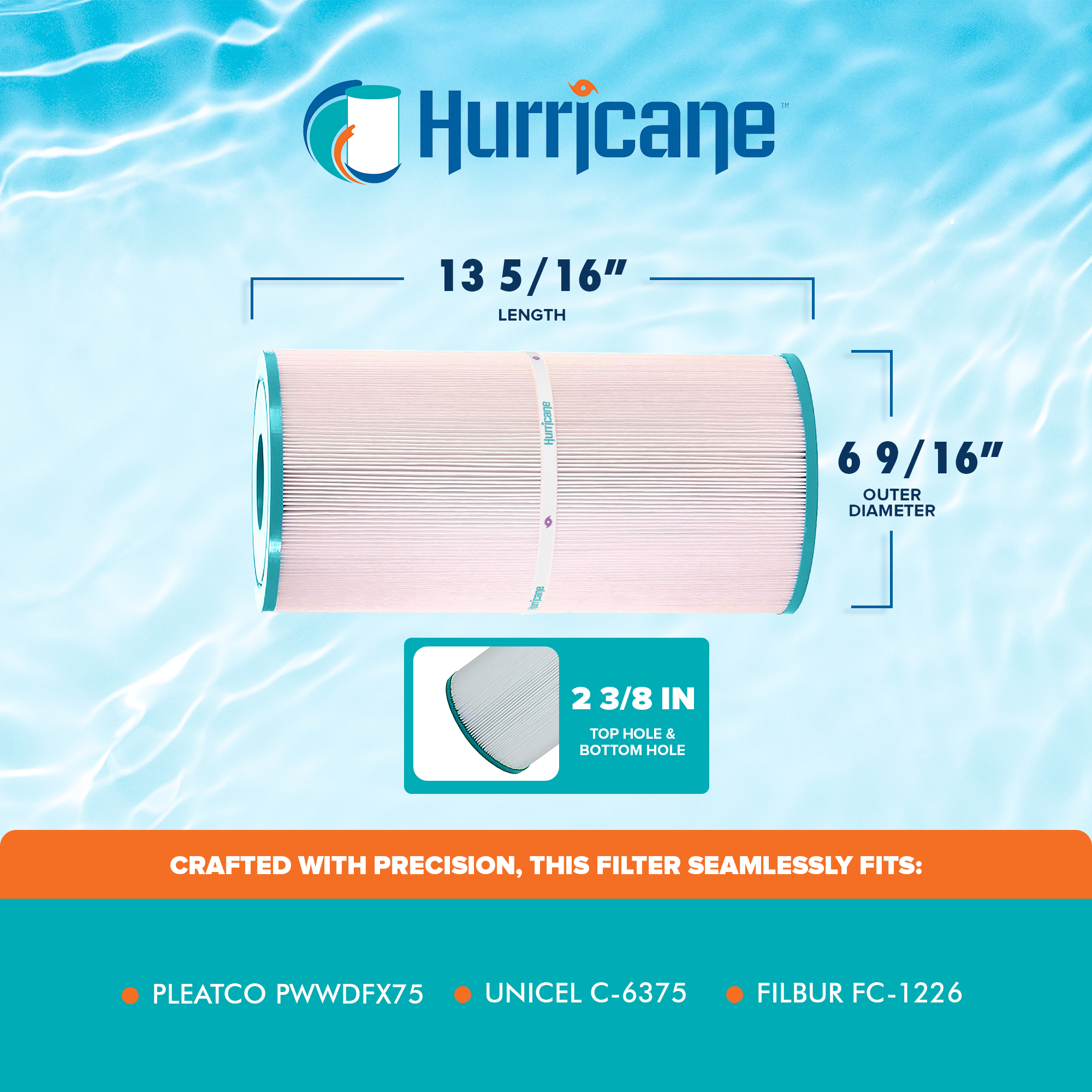 Hurricane 400384 Pool-Filter-Skim-Sys-Parts - View #2
