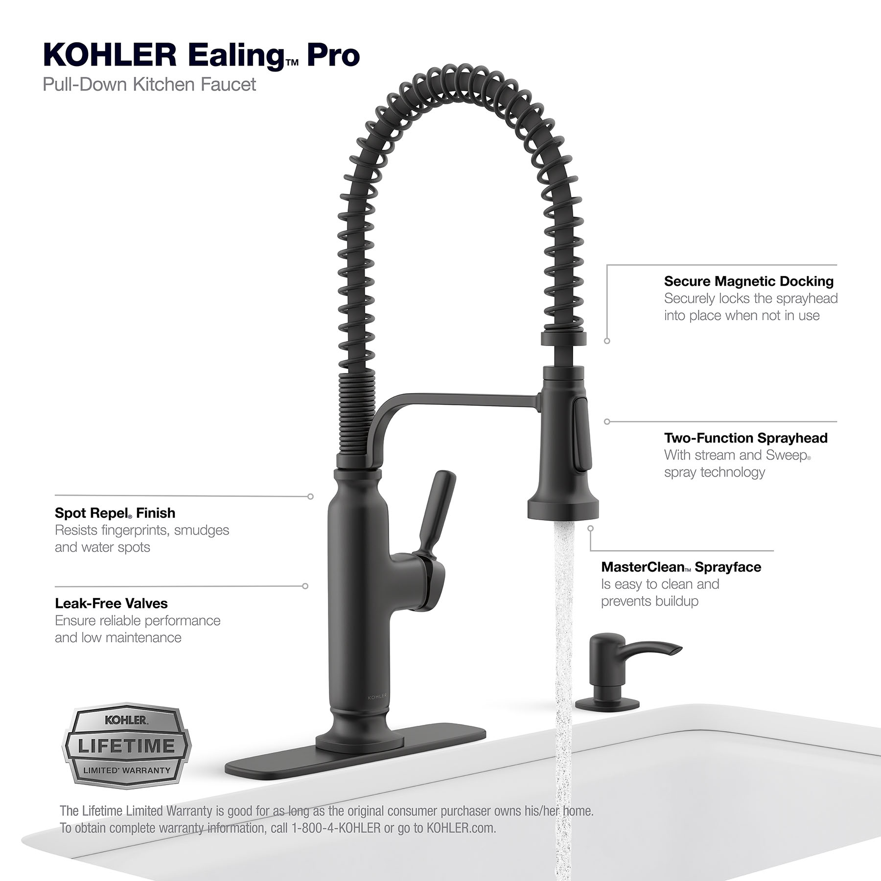 KOHLER K-R28702-SD-BL Kitchen-Faucets - View #5