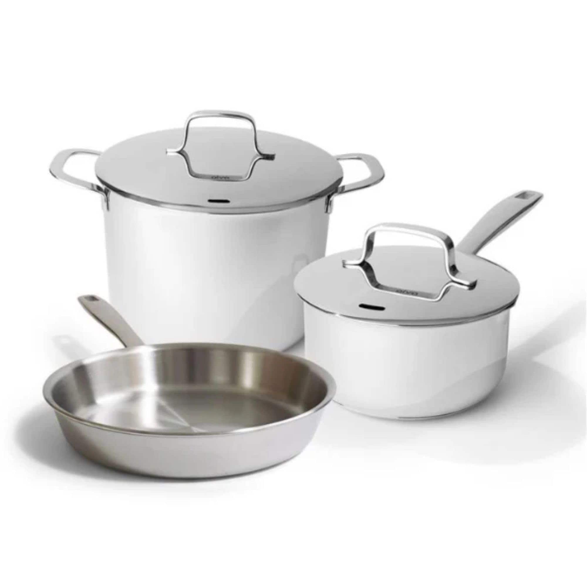 alva Maestro 5-Piece Stainless Steel Cookware Set Non-Toxic and Oven Safe #MAESTROSS-5PC-SET