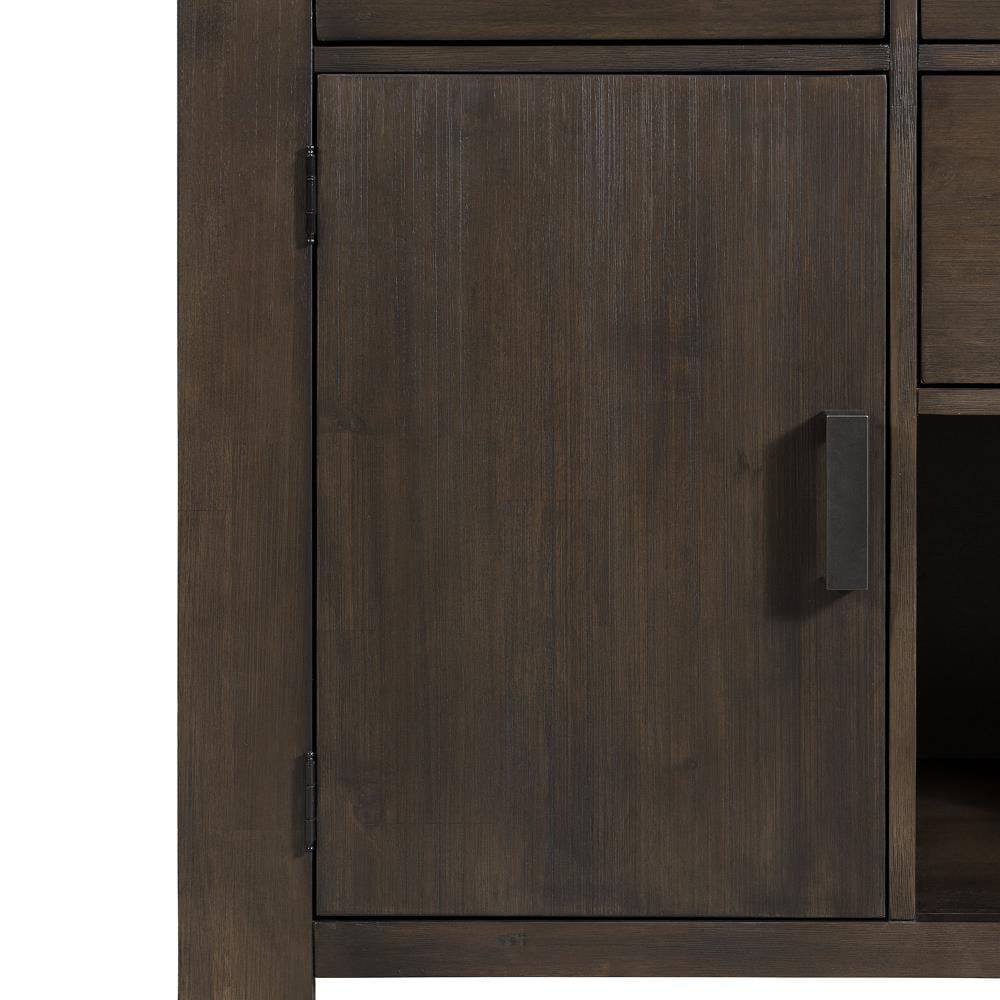 Jasper 60" Brown Walnut Transitional Server with Drawers