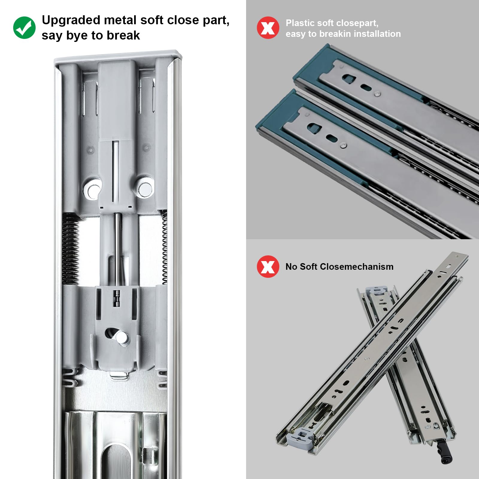 SenQWFa LDC0821C024 Drawer-Slides - View #6