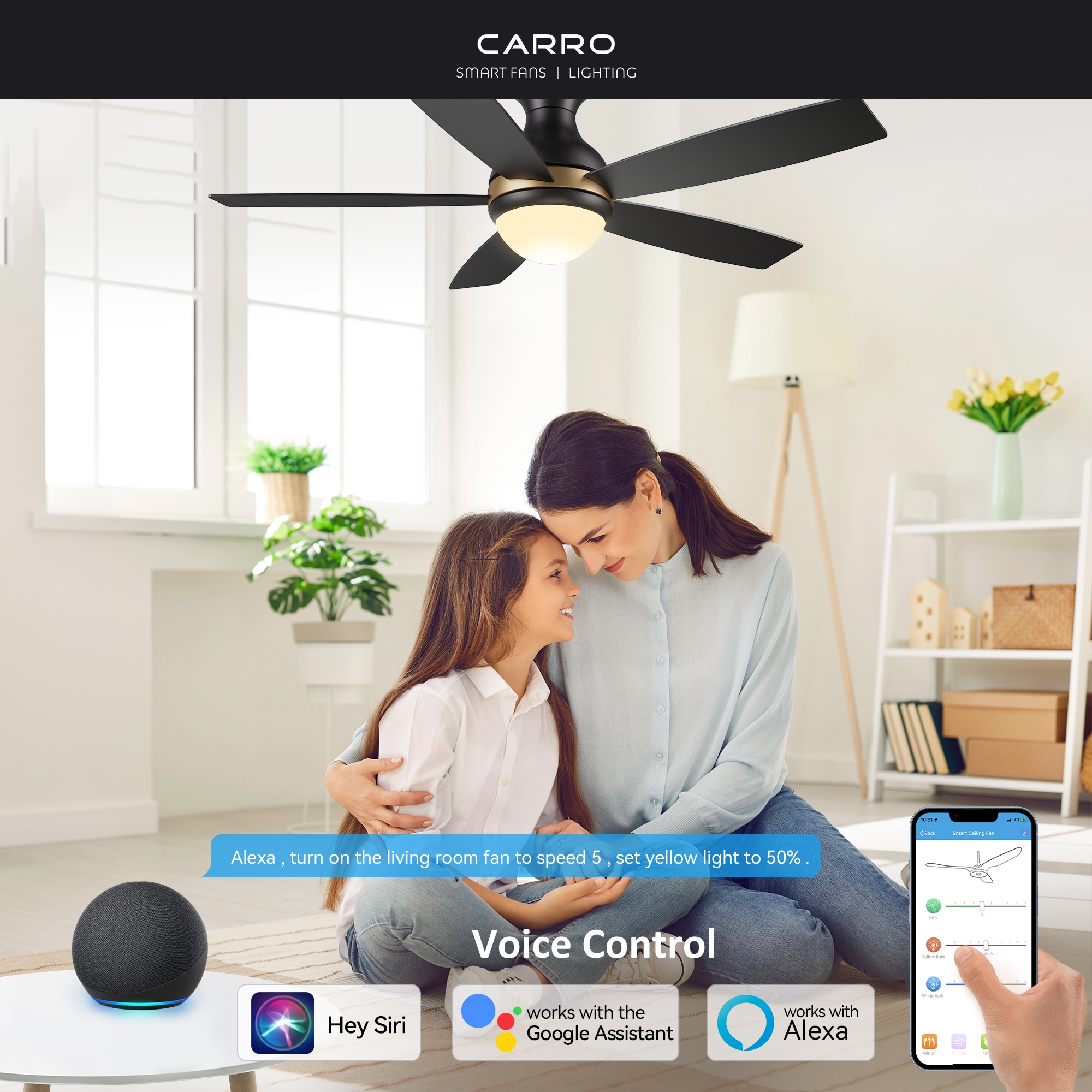 CARRO USA LS525Q2-L12-B2-1 Ceiling-Fans - View #2