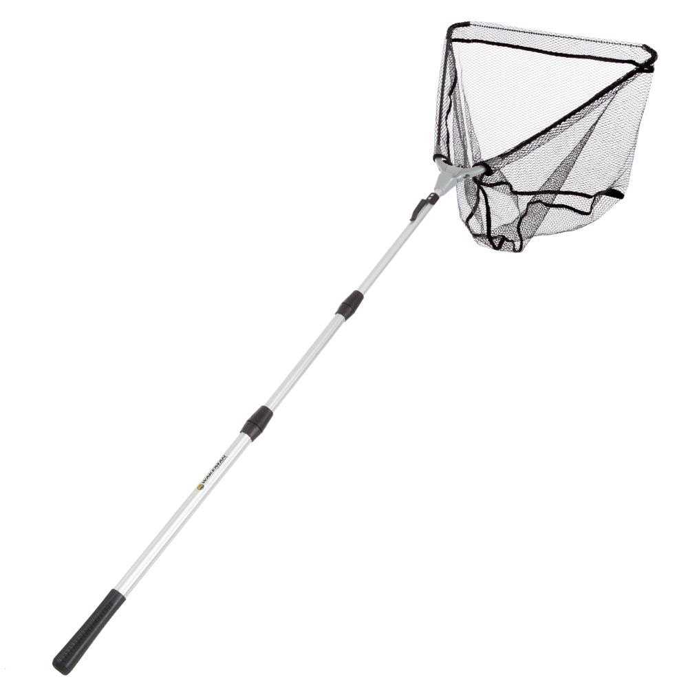 Leisure Sports 80 Fishing Net with Telescoping Handle Black
