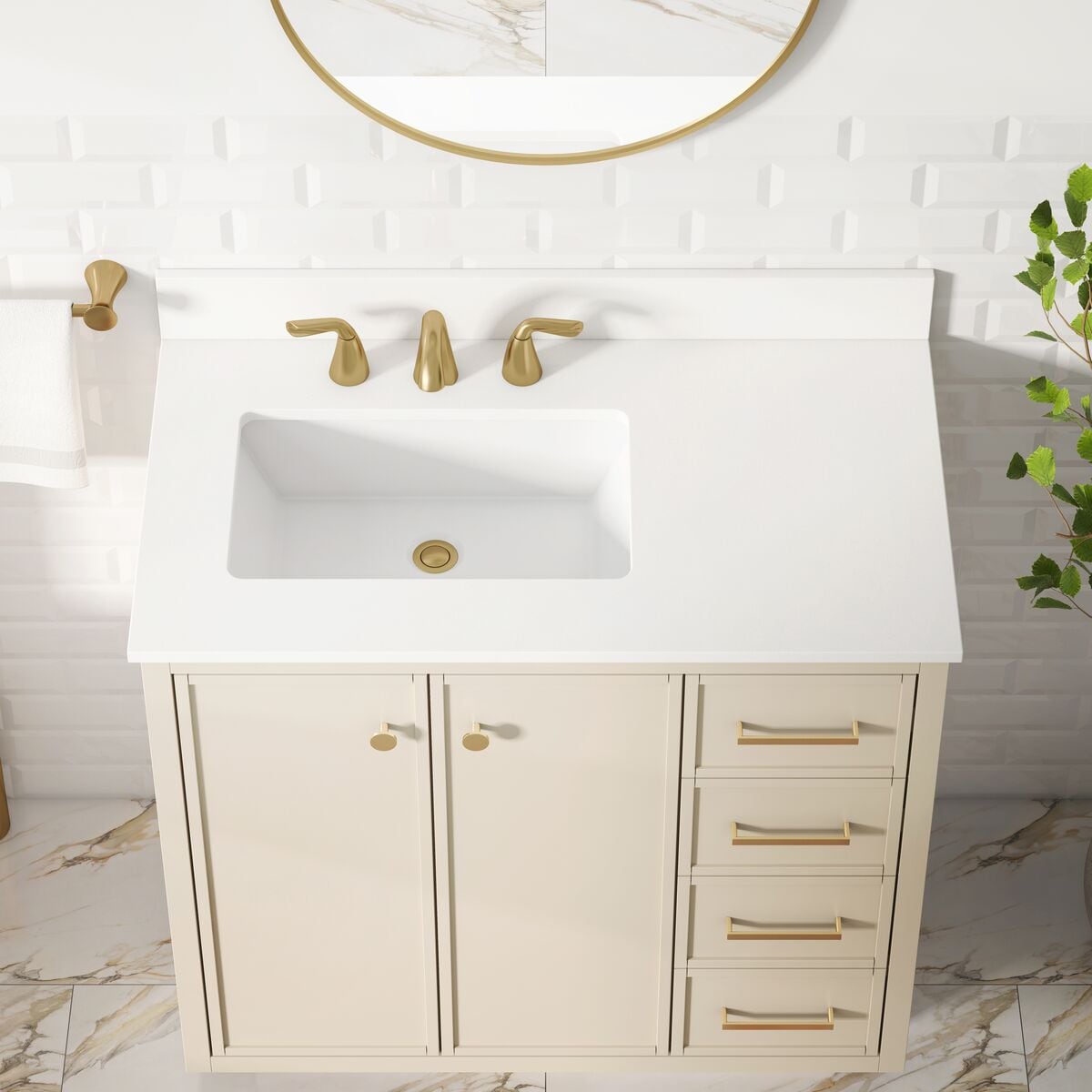 Style Selections LWS36GGV Bath-Vanity-Combo - View #5