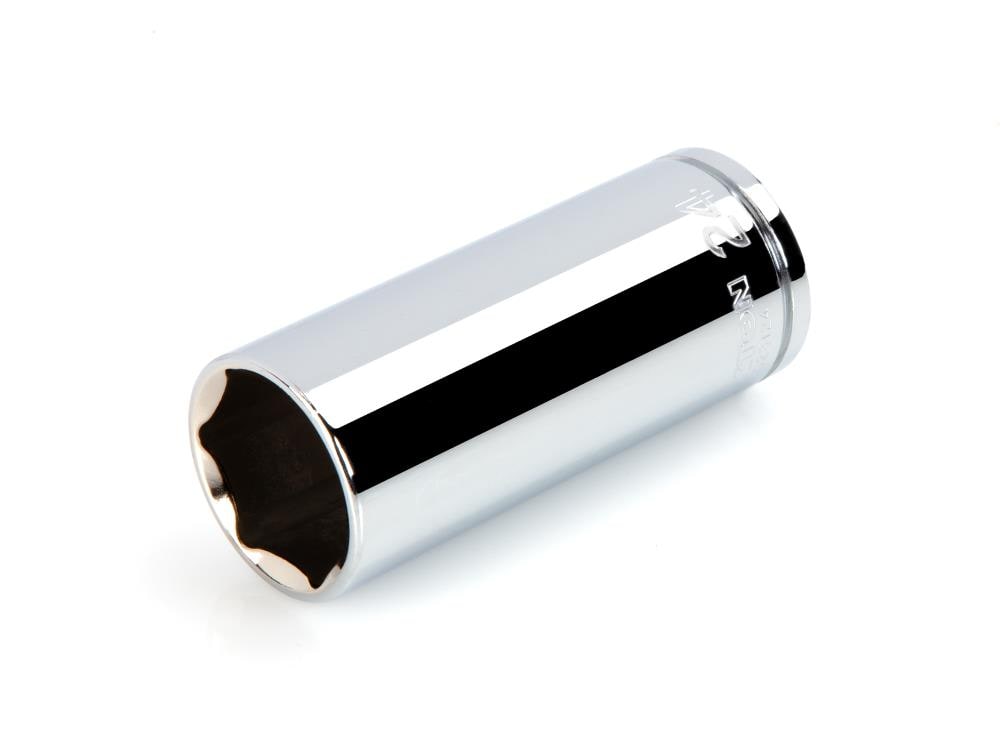 TEKTON SHD23124 1/2-in Drive Metric 24mm Deep Socket
