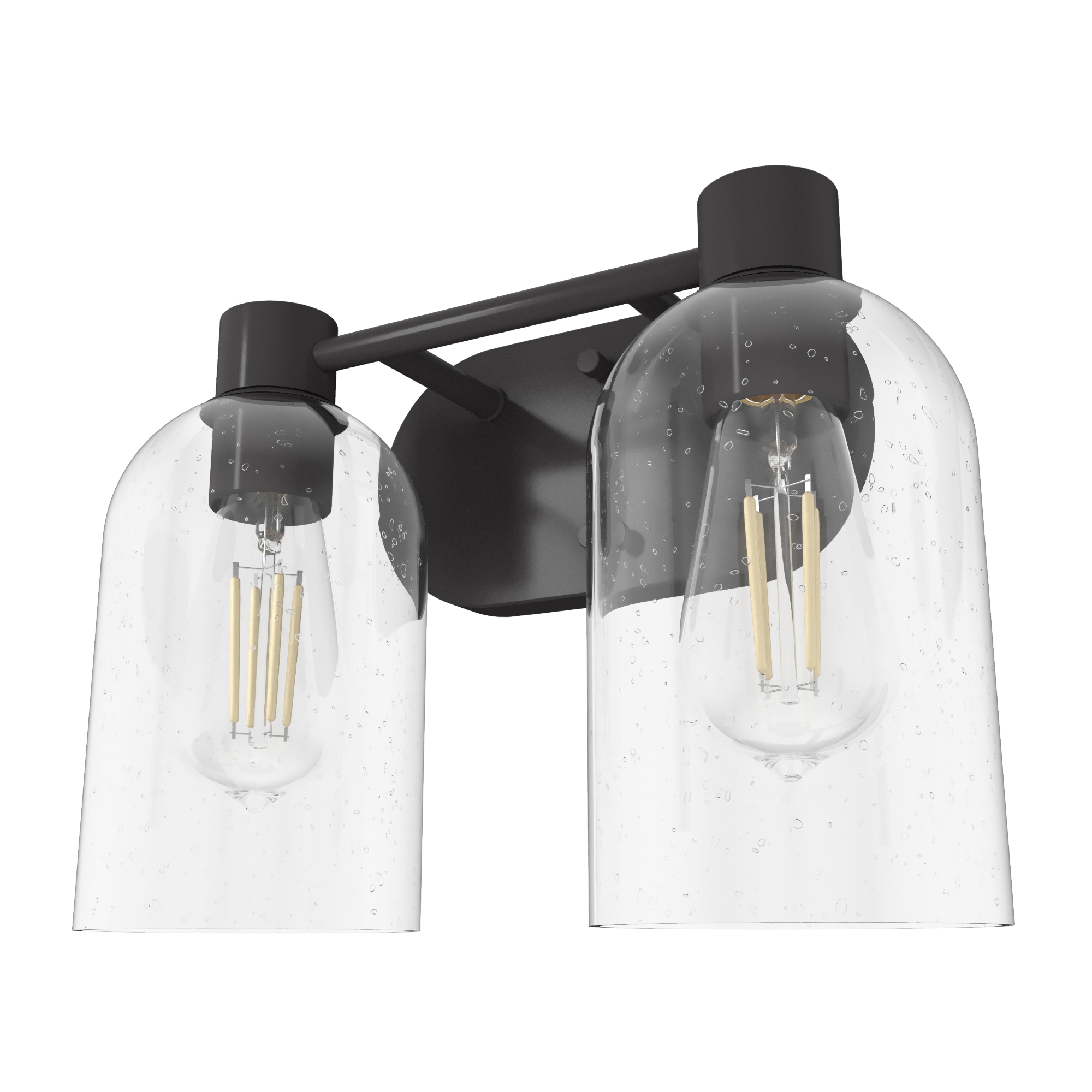 Hunter Lochemeade 4-Light Matte Bronze Modern/Contemporary Led Crystal Chandelier