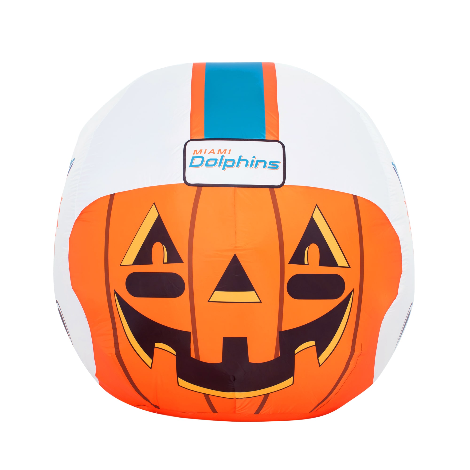 Sporticulture 4-ft Pre-Lit Miami Dolphins Jack-o-lantern