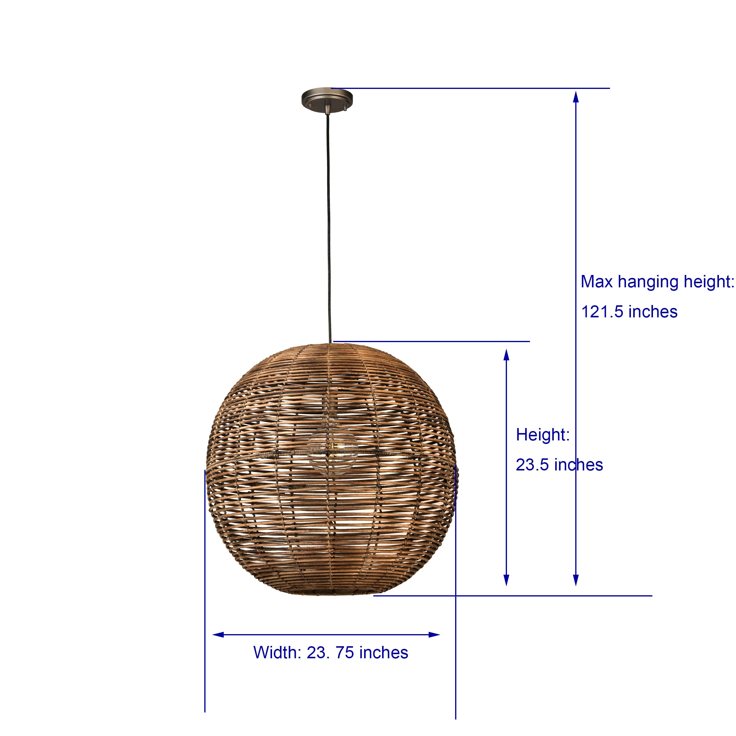 allen + roth KHE4991A-2 Pendant-Lights - View #5