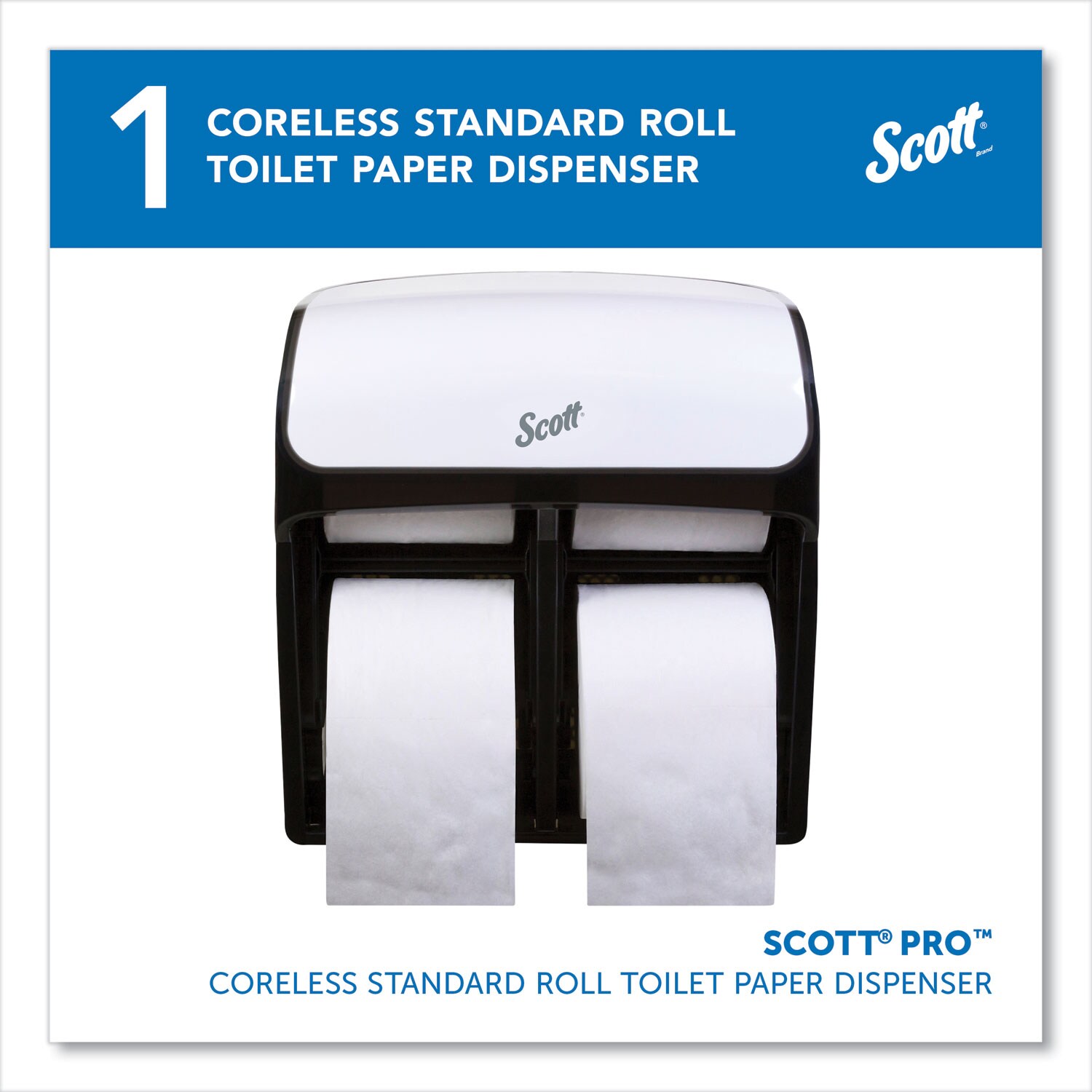 SCOTT 44517 Comm-Toilet-Tissue-Dispensers - View #2