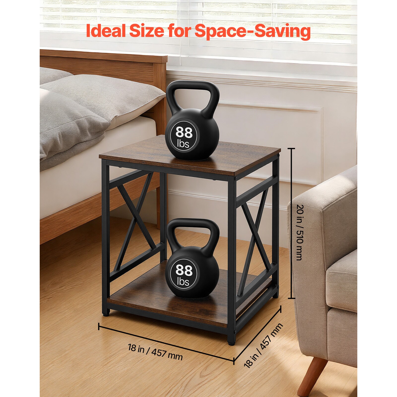 Mecale YAS-HFFDVL End-Tables - View #6