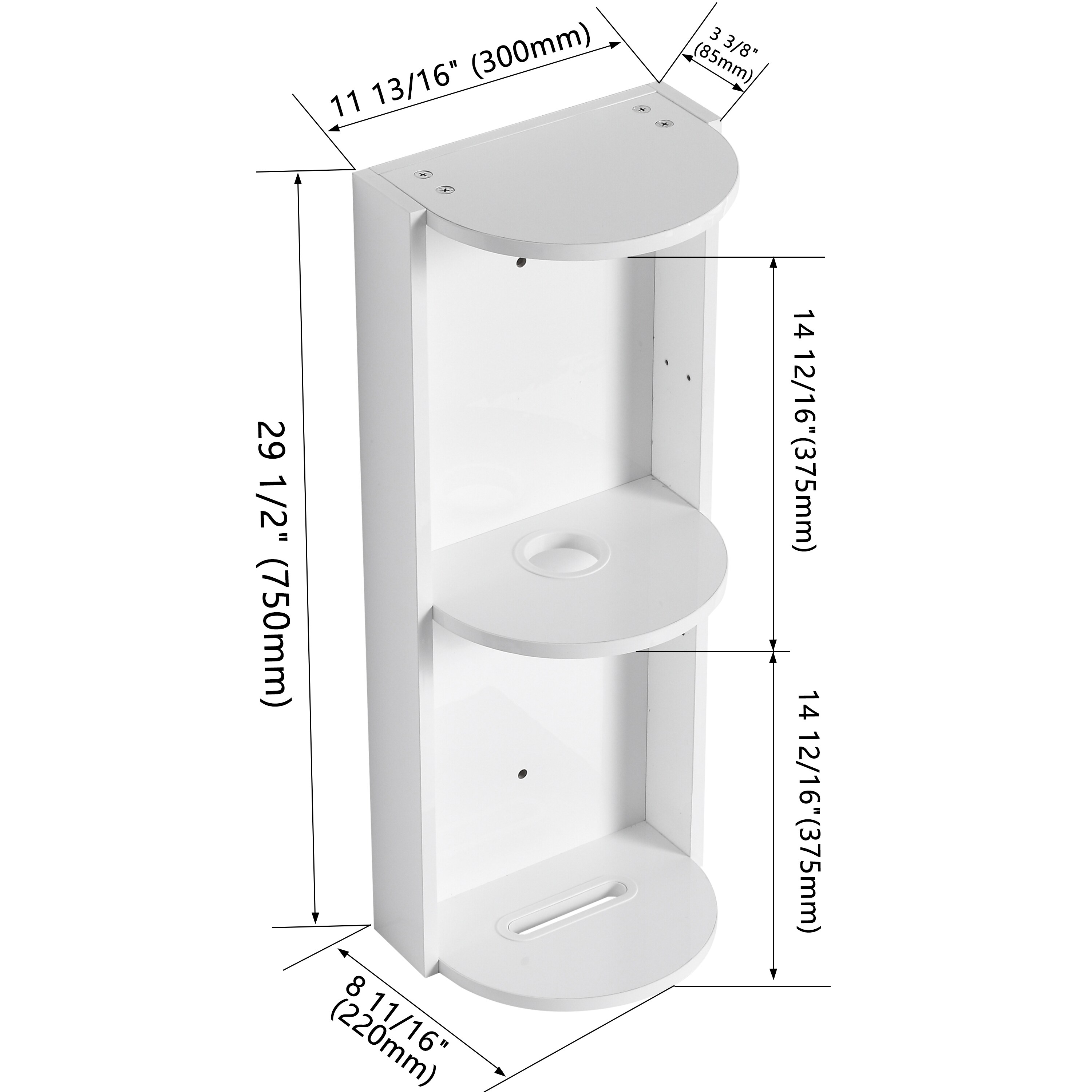 Vanityfus VF-GL-77165 Bathroom-Shelves - View #2