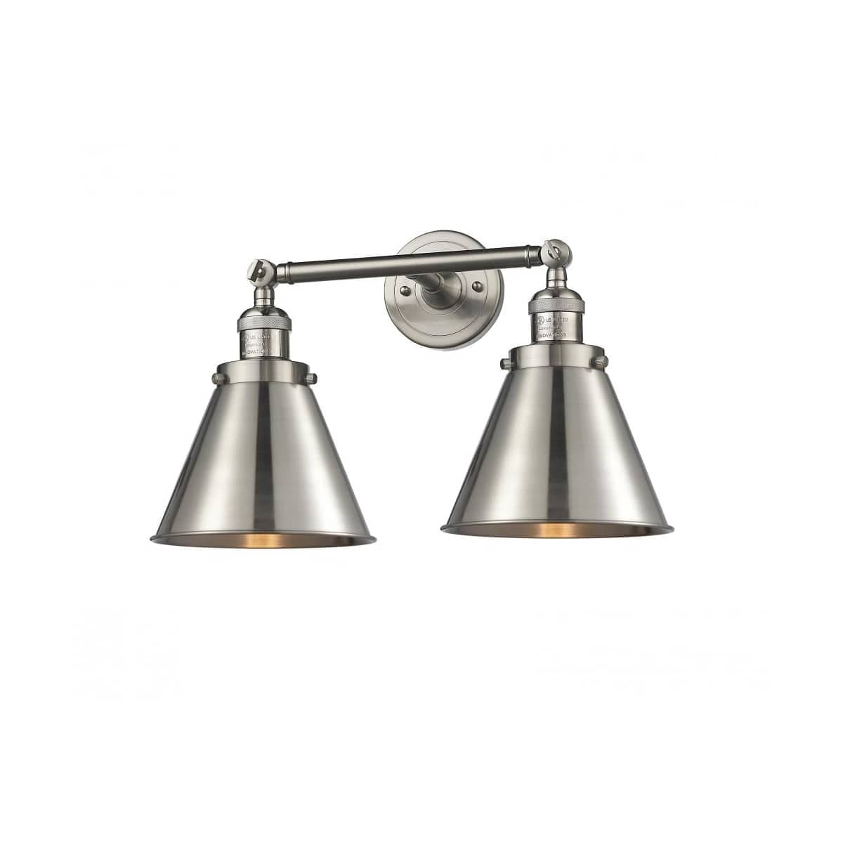 Innovations Lighting 1746483 208-SN-M13-SN-LED Franklin Restoration Appalachian