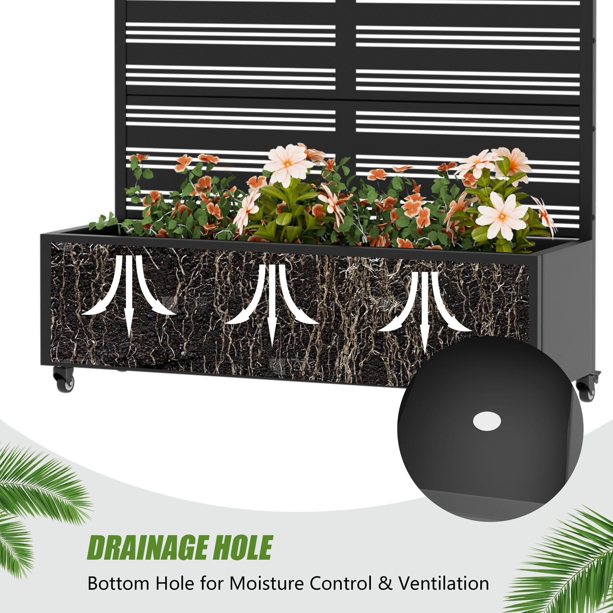Wooakway LS0606-PB21402 Planter-Window-Box - View #7