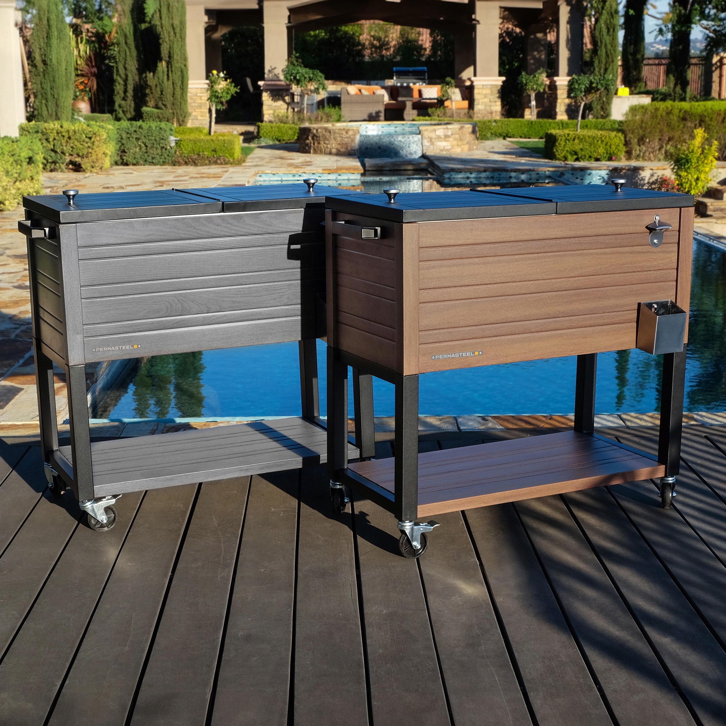 Permasteel PS-205-80QT-GY Beverage-Coolers - View #11