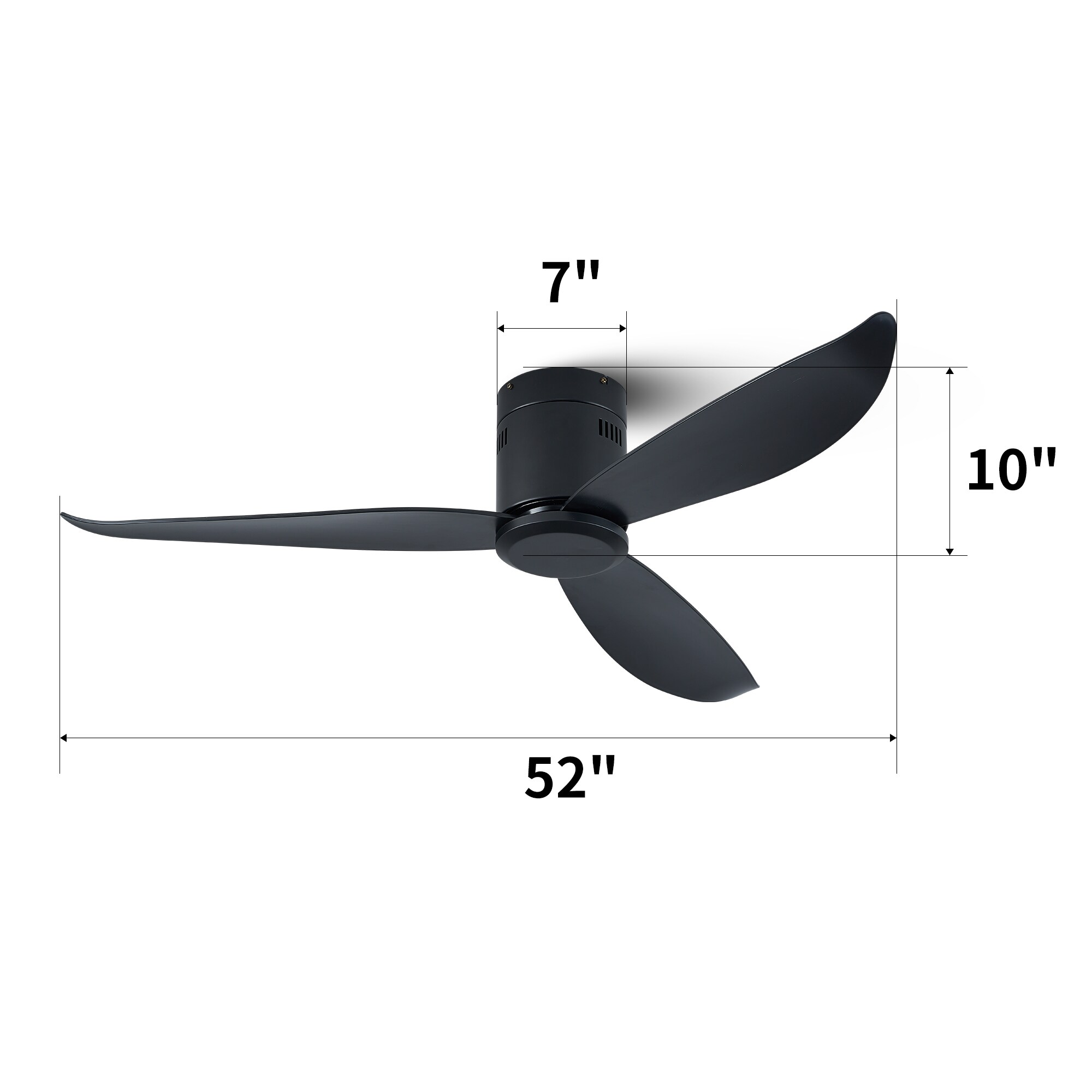 Yardreeze ZSFHXDCF17BK0407 Ceiling-Fans - View #6