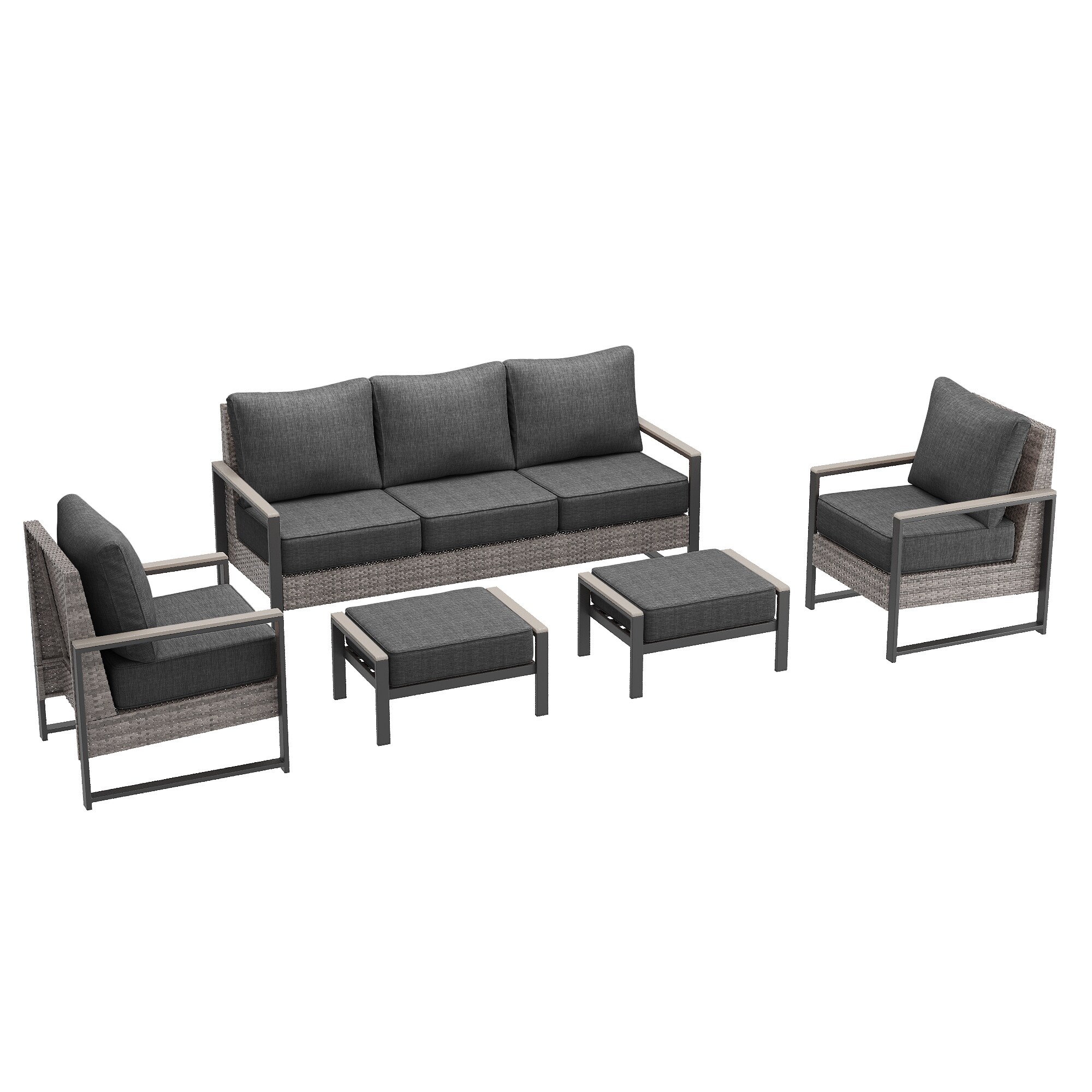 ACEGOSES LW-148HBK Patio-Conversation-Sets - View #2