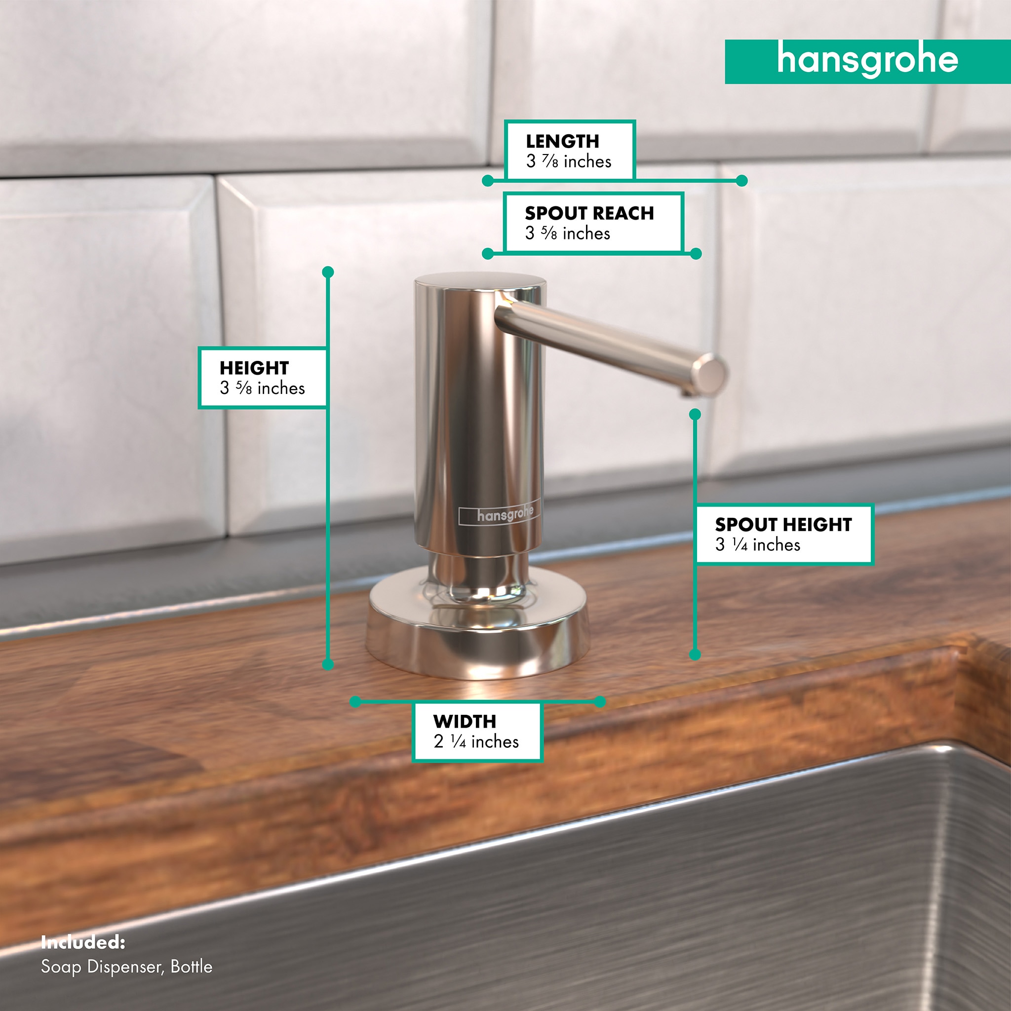 Hansgrohe 40448831 Soap-Lotion-Dispensers - View #4