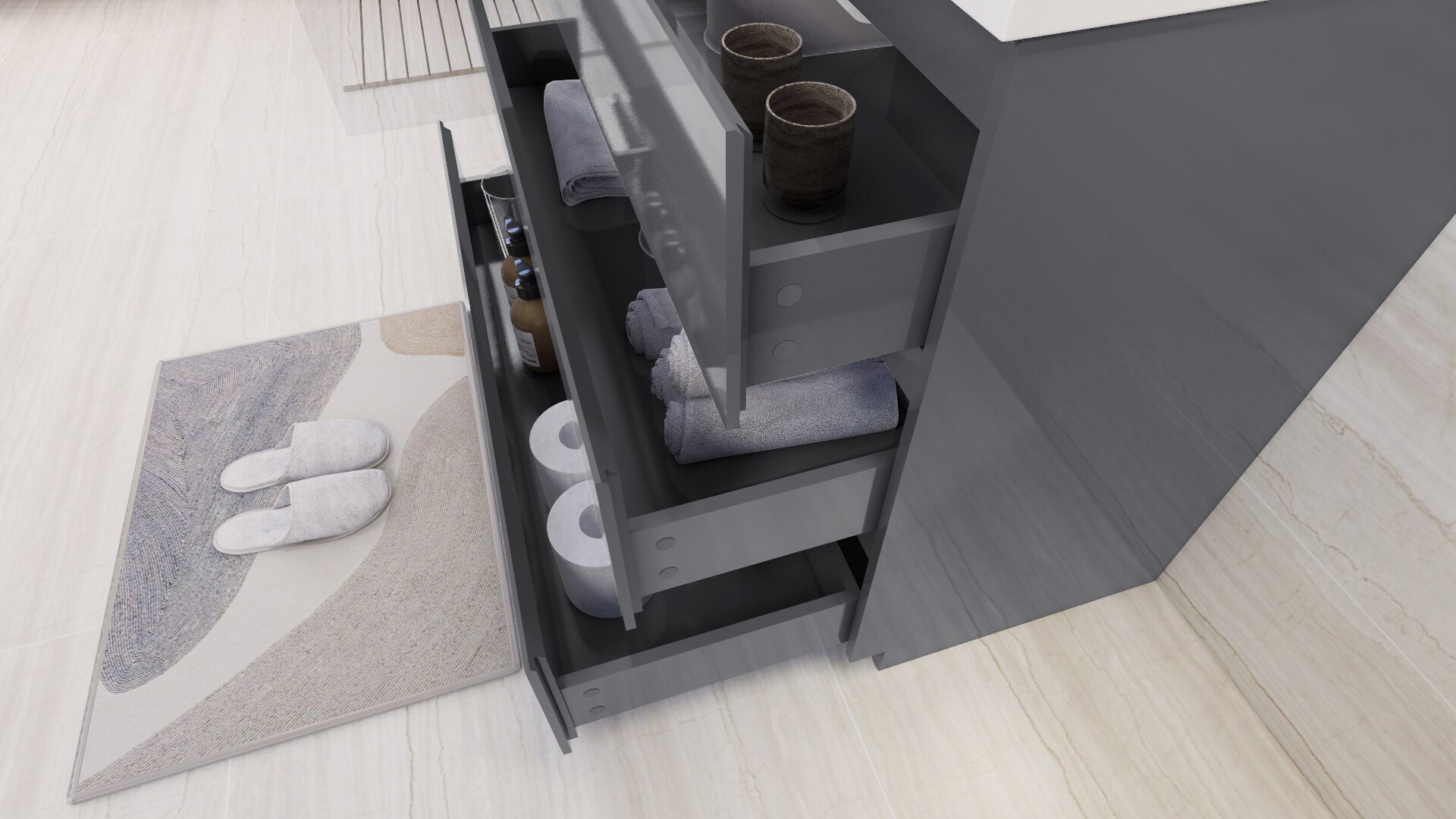 Moreno Bath MOA42-GR Bath-Vanity-Combo - View #9