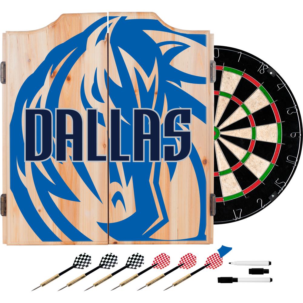 Dallas Cowboys Classic Dartboard Cabinet set FREE SHIPPING