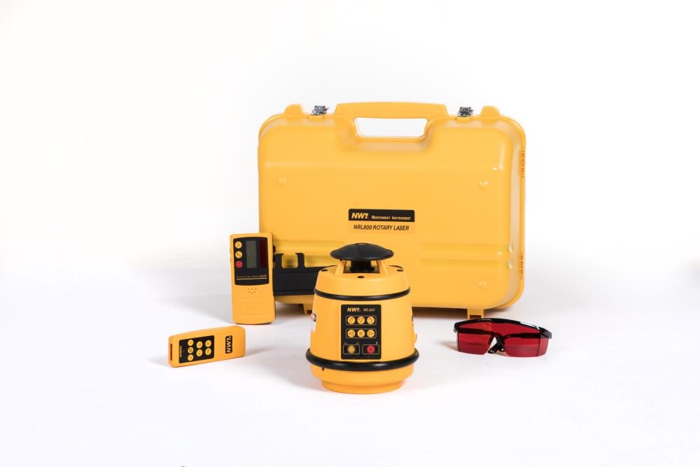 NWi 2000-ft Self-Leveling Outdoor Rotary Laser Level in the Laser ...