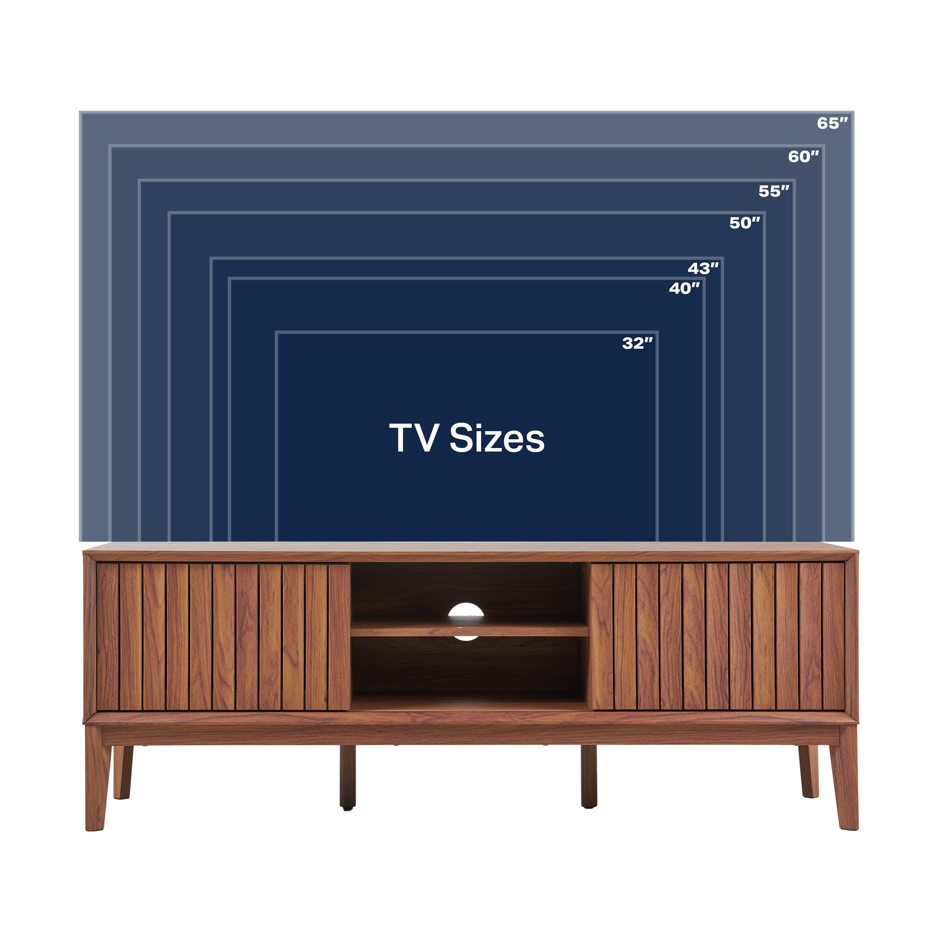 JONATHAN  Y TVS1000B Tv-Stands - View #5