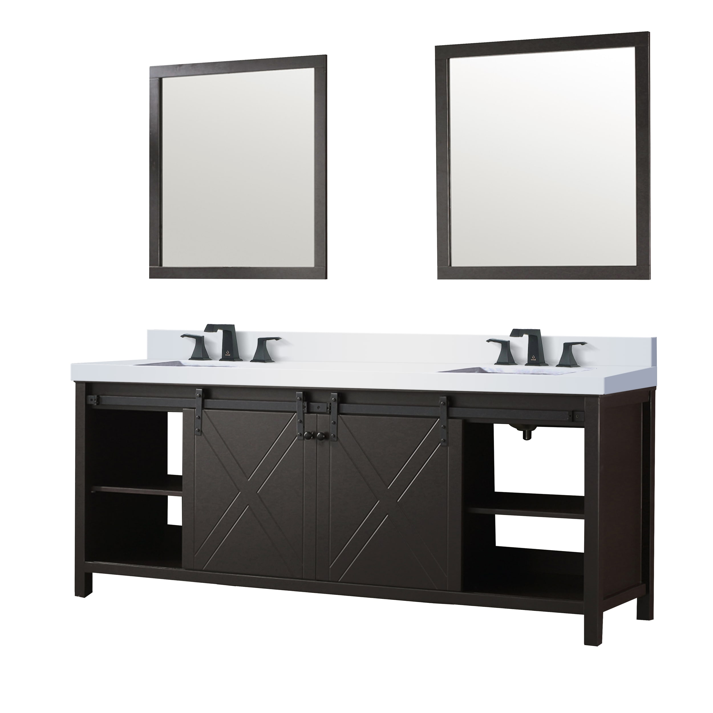 Lexora LVM84DC311 Bath-Vanity-Combo - View #4
