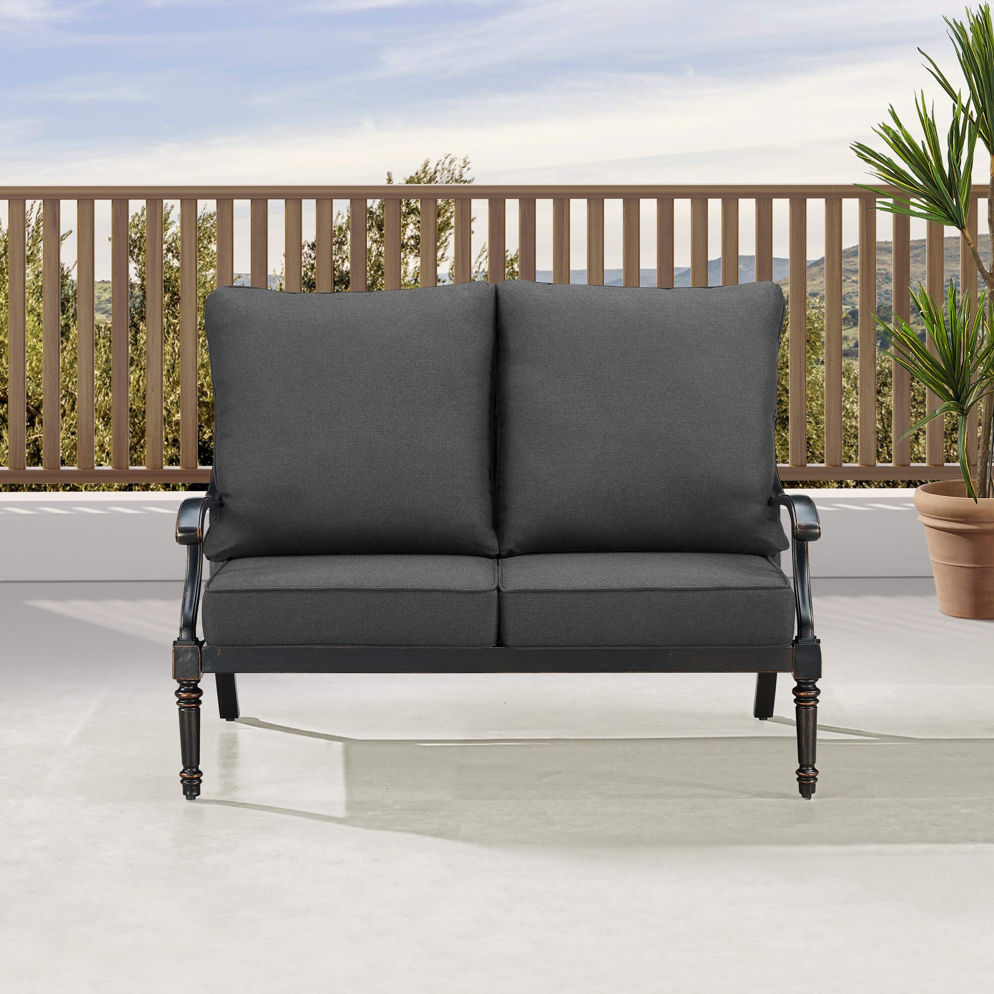 Oakland Living SHAOLSBKCUA Patio-Sofas-Daybeds - View #2