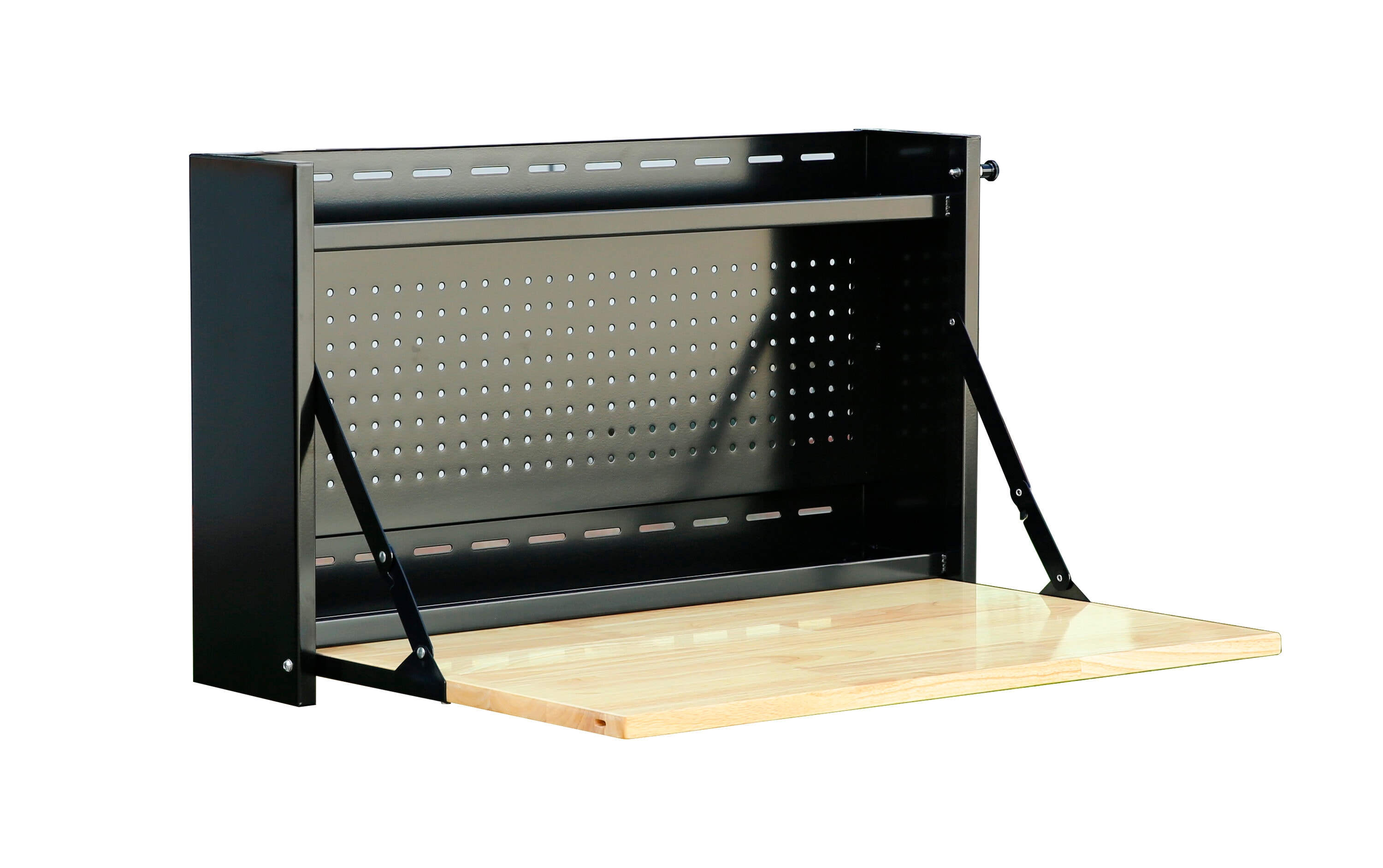 32-in L Black Butcher Block Adjustable Height Work Bench | - Viper Tool Storage V32FWTBBBL