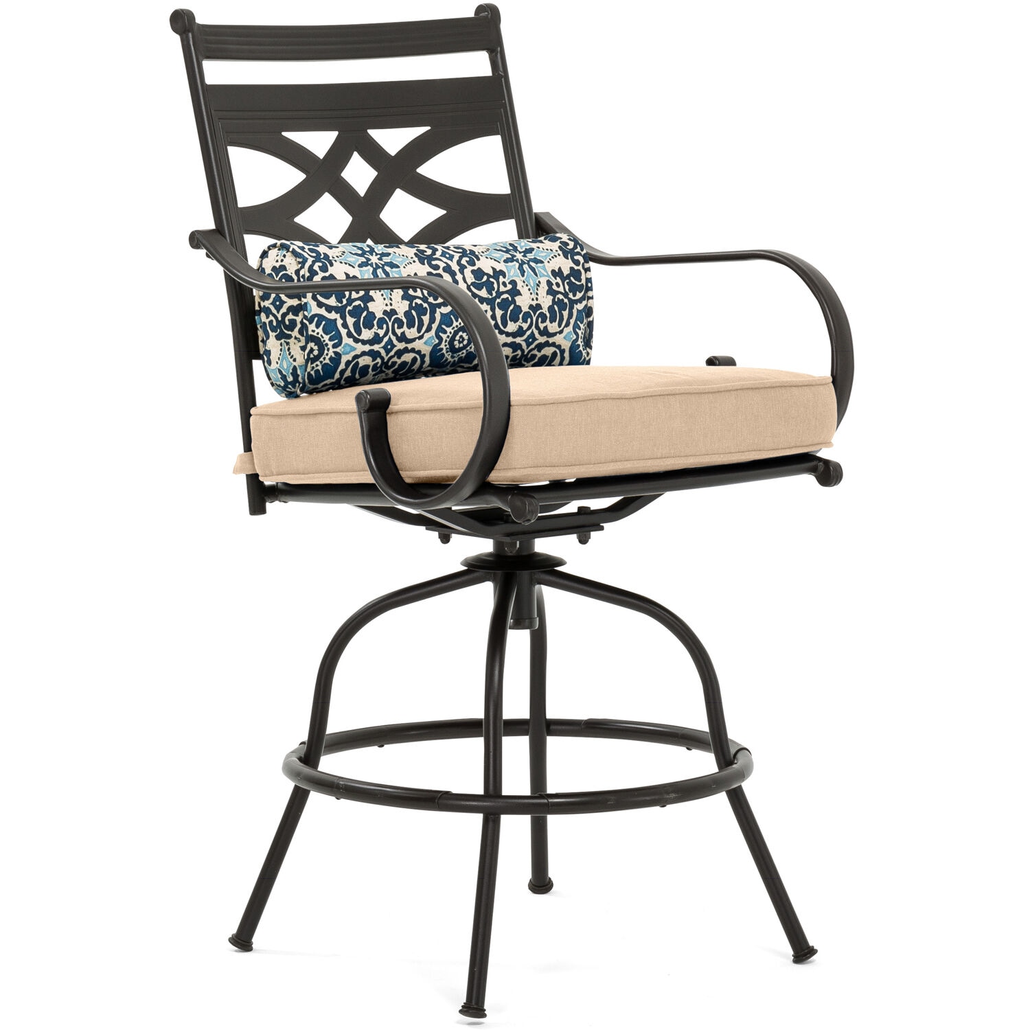 Hanover MCLRDN9PCBRSW8-TAN Patio-Dining-Sets - View #10