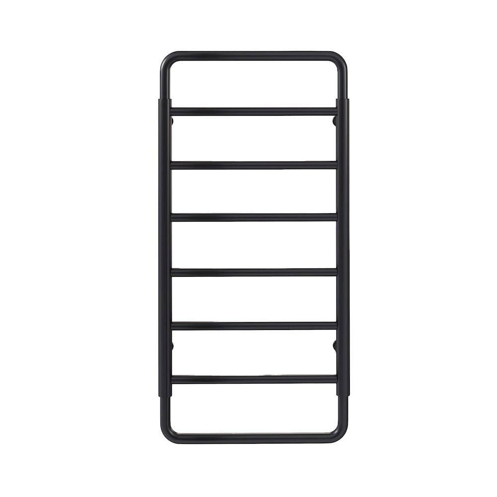 Swiss Madison Ivy 8-Bar Electric Towel Warmer in Matte Black