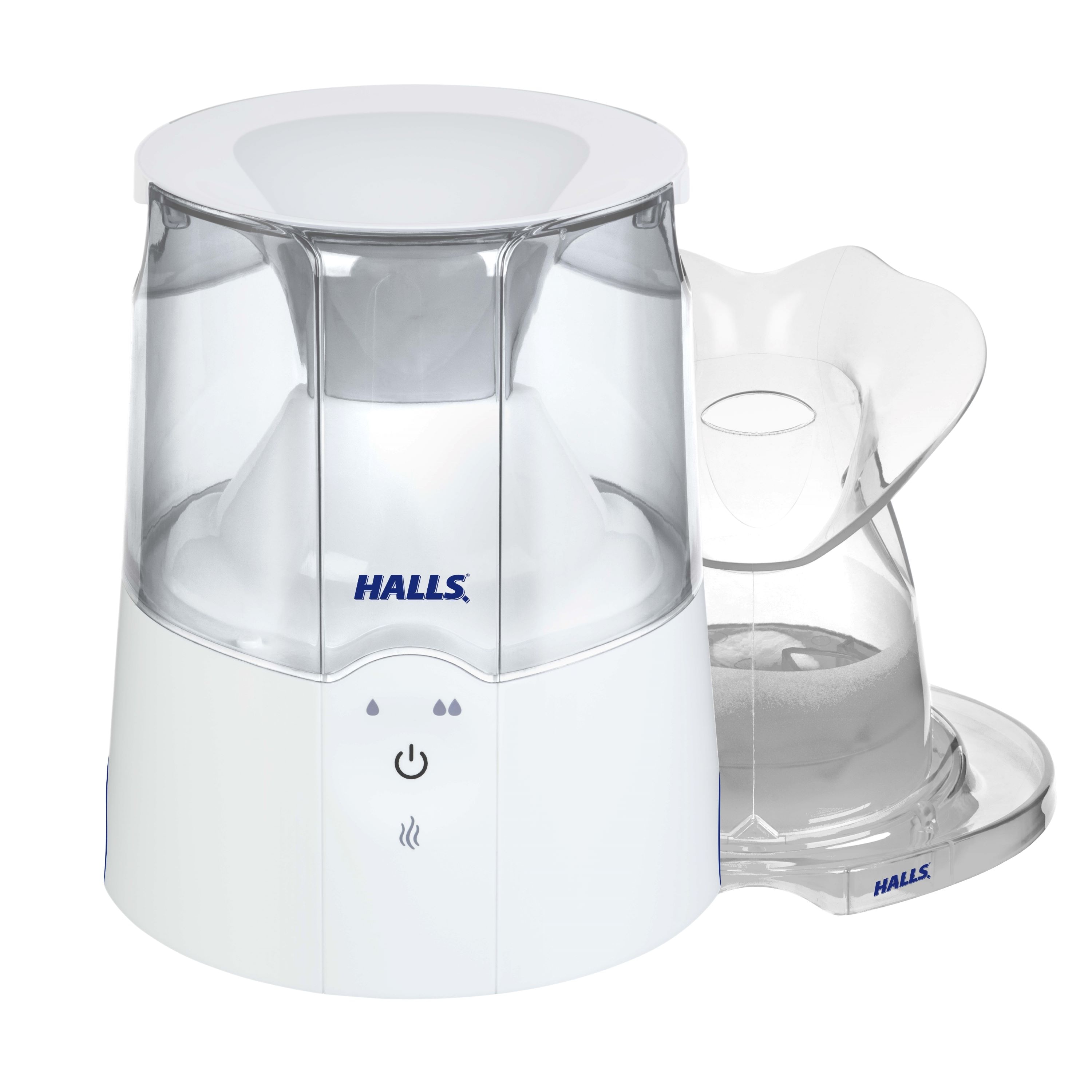 Crane HALLS 2-in-1 0.5 Gal. Warm Mist Humidifier Steam Inhaler #EE-5202CWH