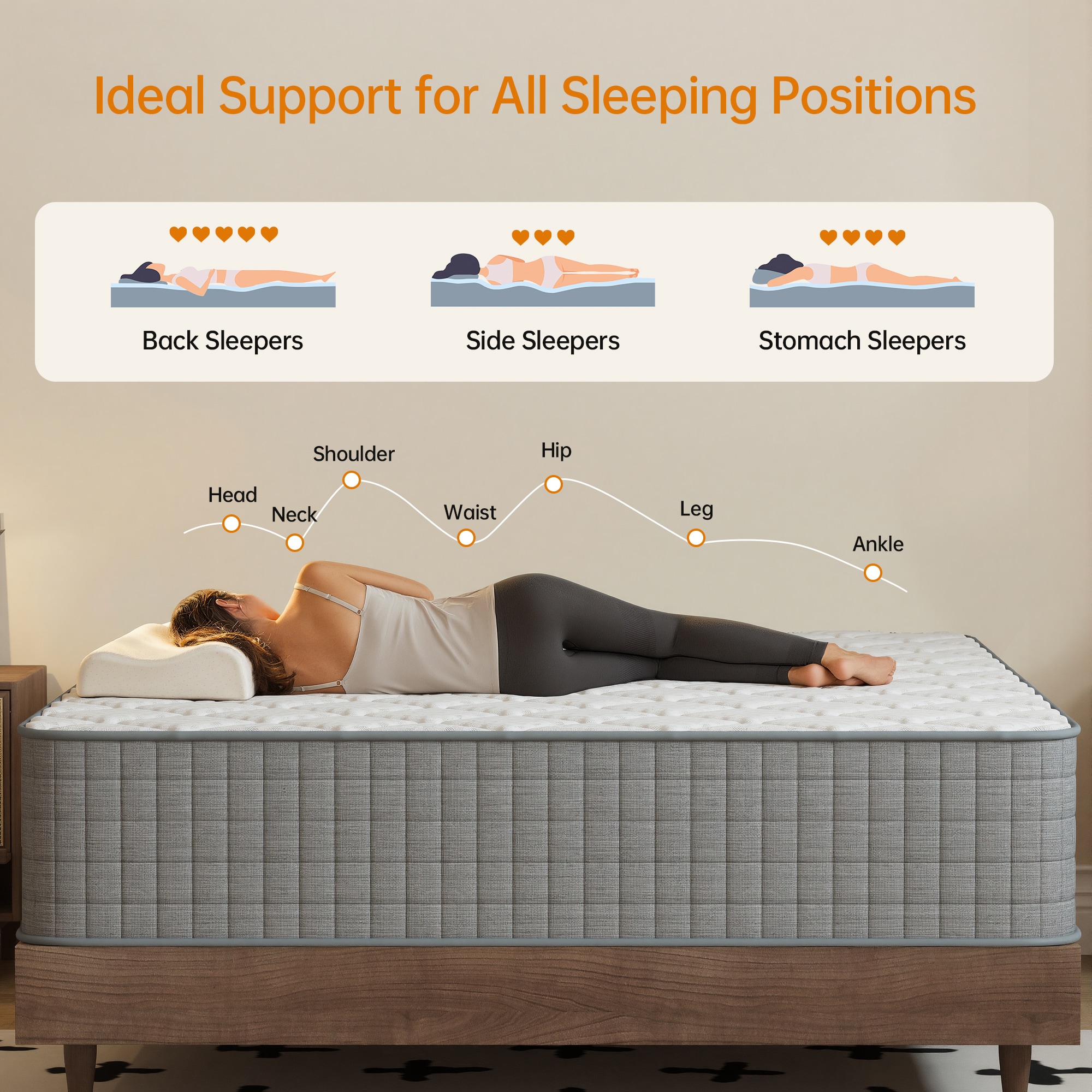 YINIX CD412Q Mattresses-Boxsprings - View #6