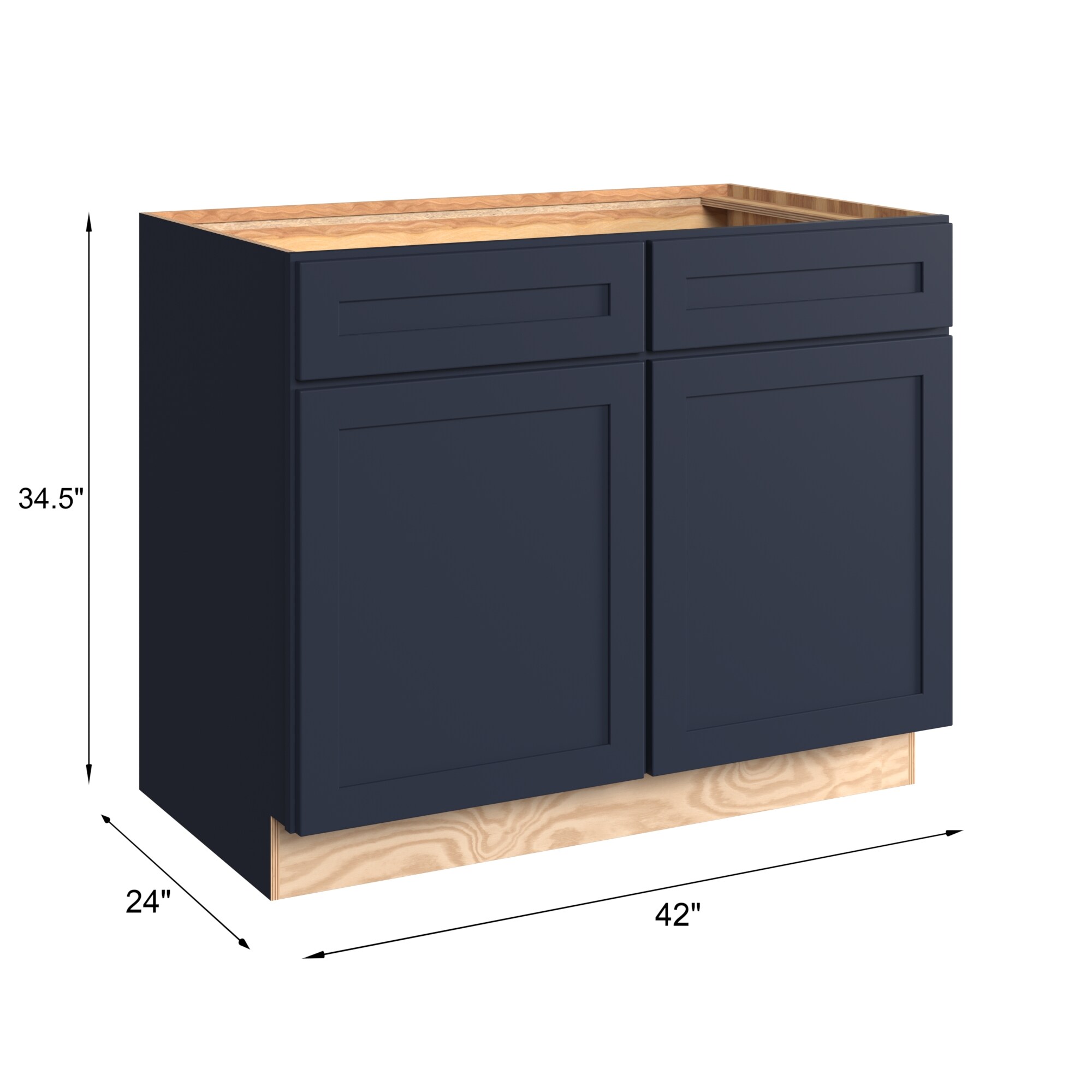 KraftMaid Momentum SB42.WG77 Cabinets-Kitchen - View #3