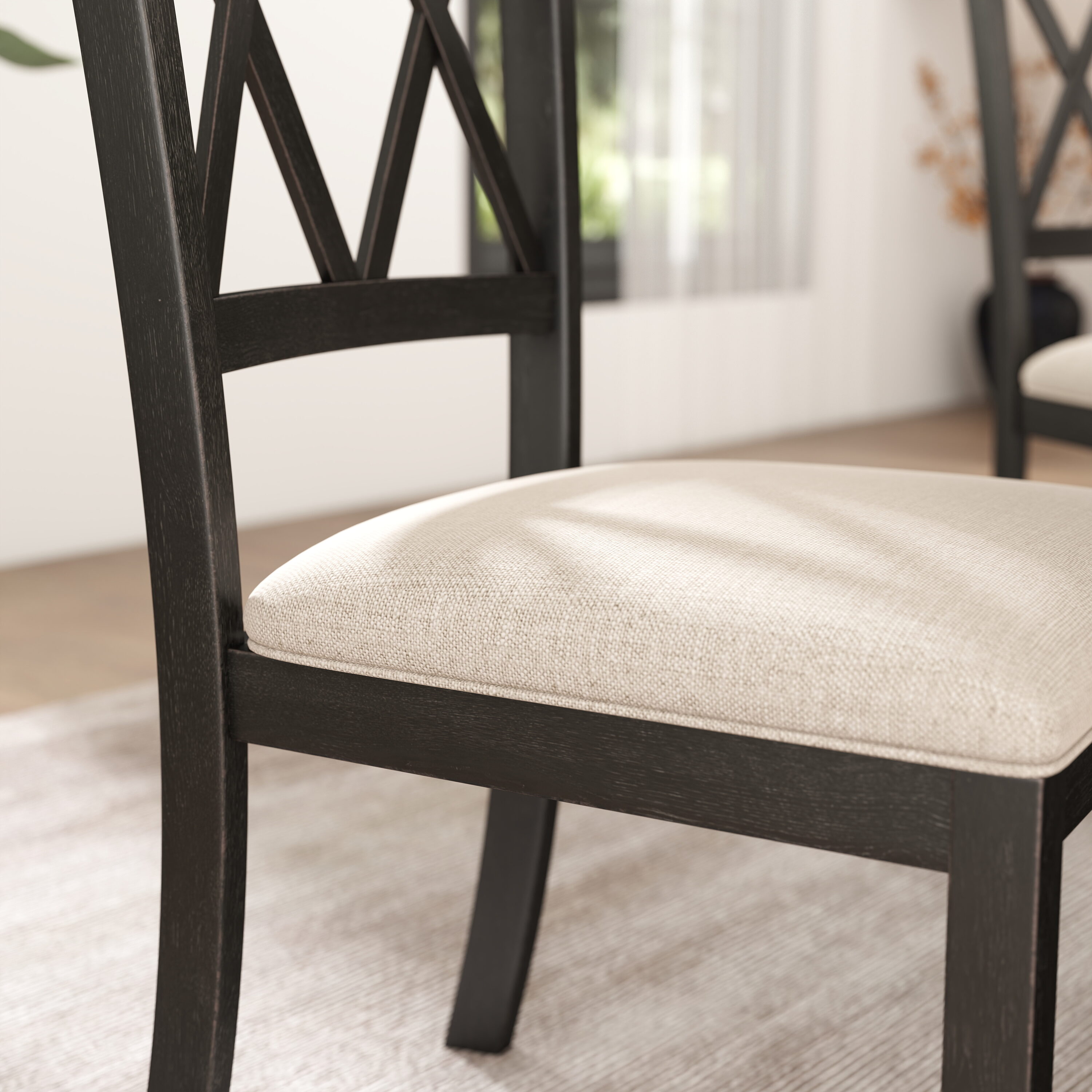 Roundhill Furniture T407BK-C304X2 Dining-Sets - View #11