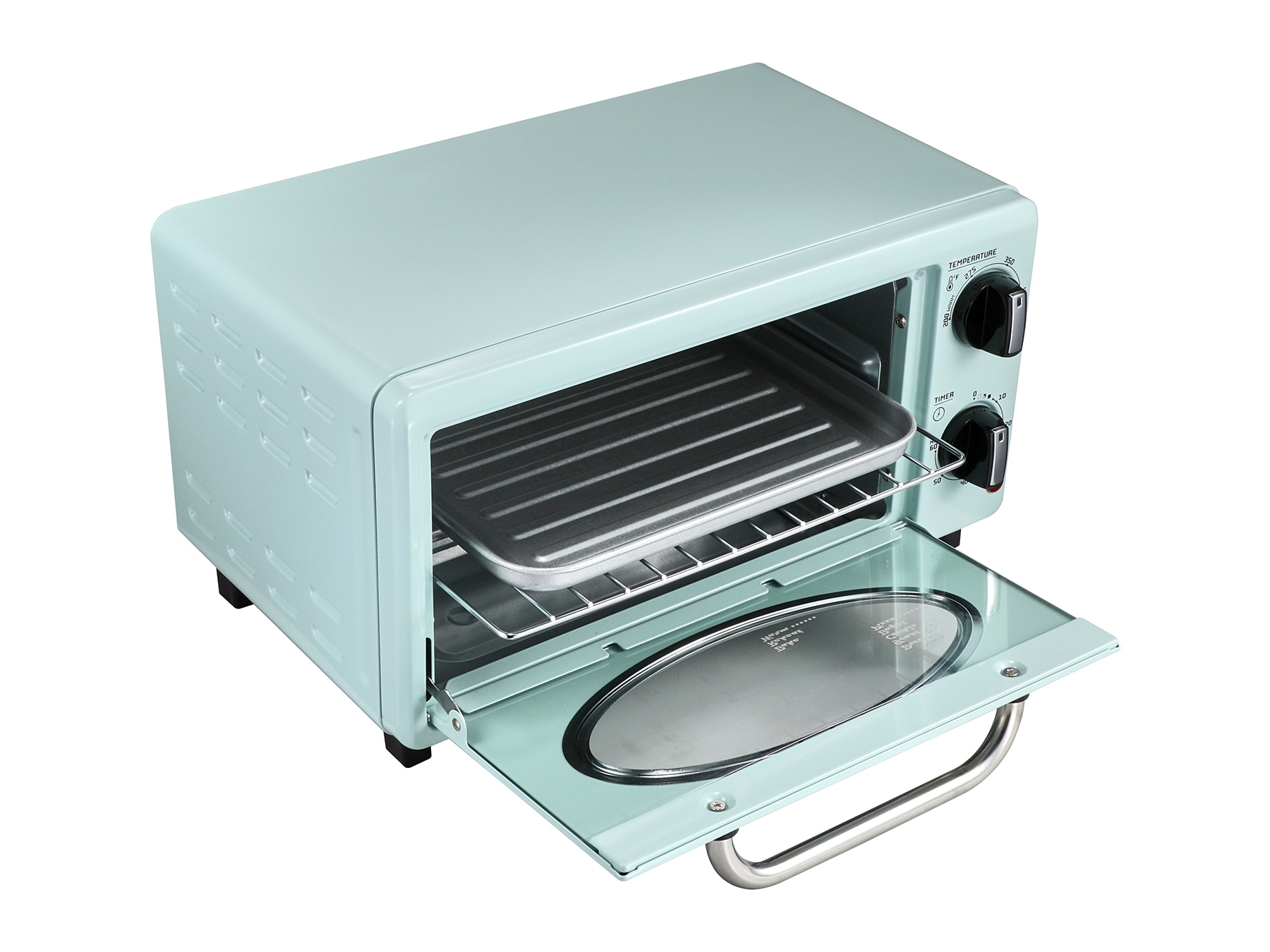 Americana by Elite Collection Retro 2-Slice Toaster Oven