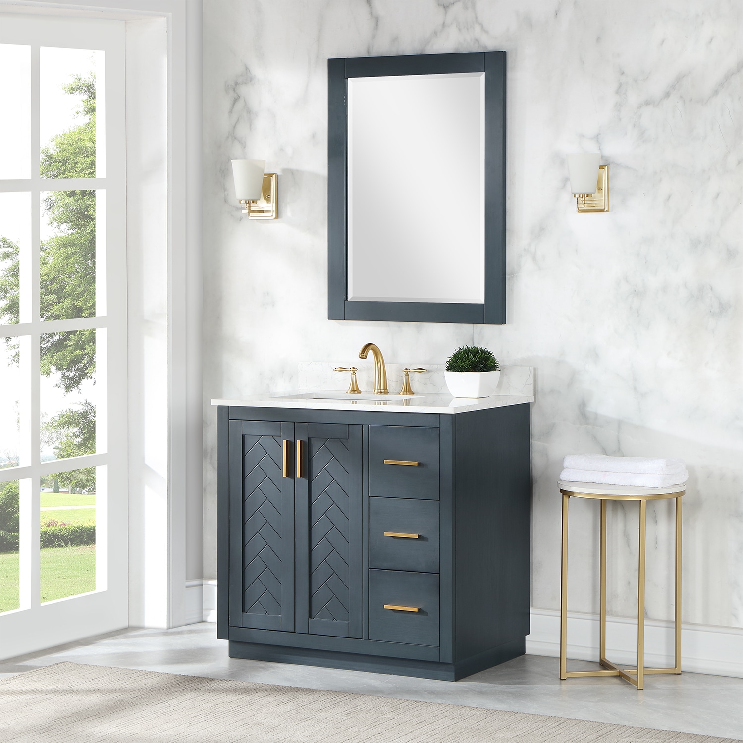 Altair 543036-CB-GW Bath-Vanity-Combo - View #6