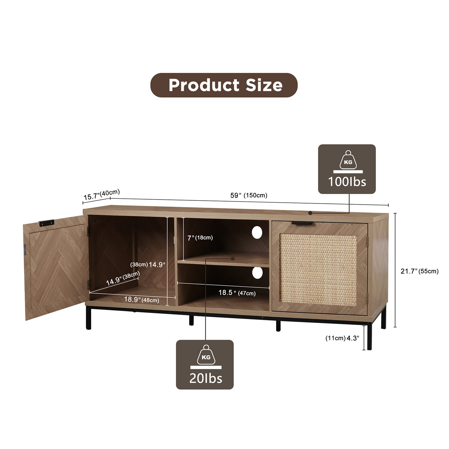 Delarpo H0081 Tv-Stands - View #5