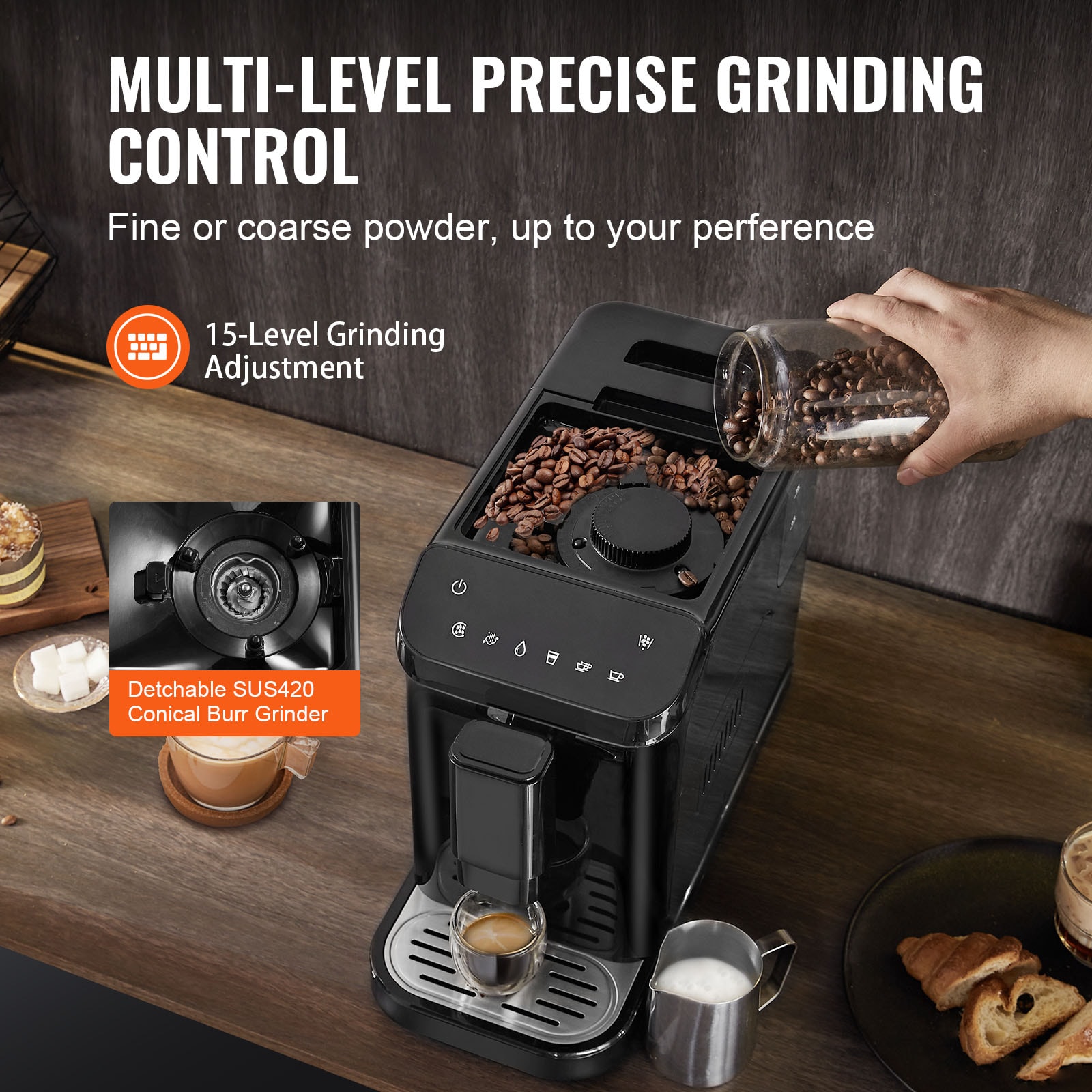 VEVOR SCQZDYSKFJYS03854V1 Coffee-Makers - View #3