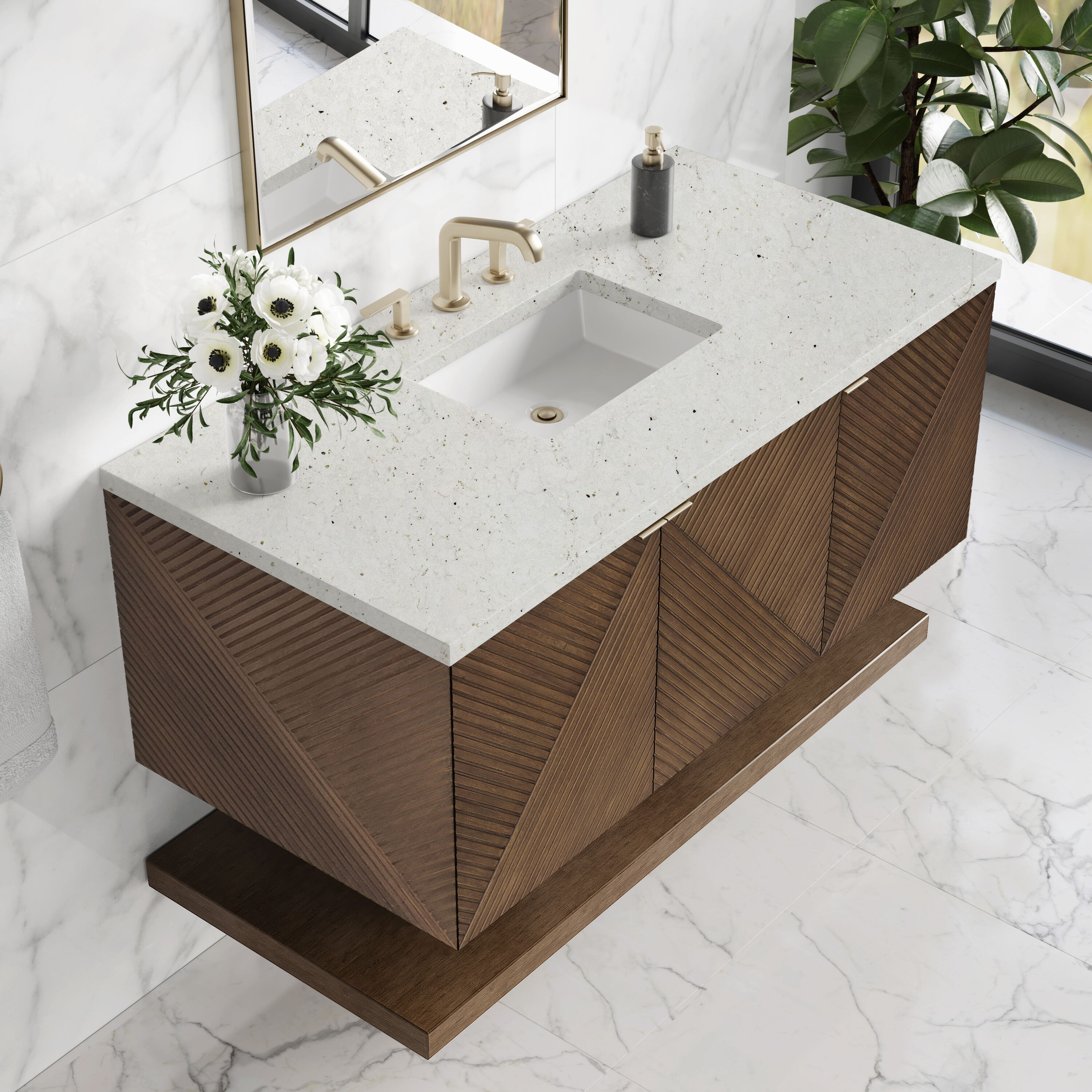 James Martin Vanities D200-V48-CSN-3LDL Bath-Vanity-Combo - View #4