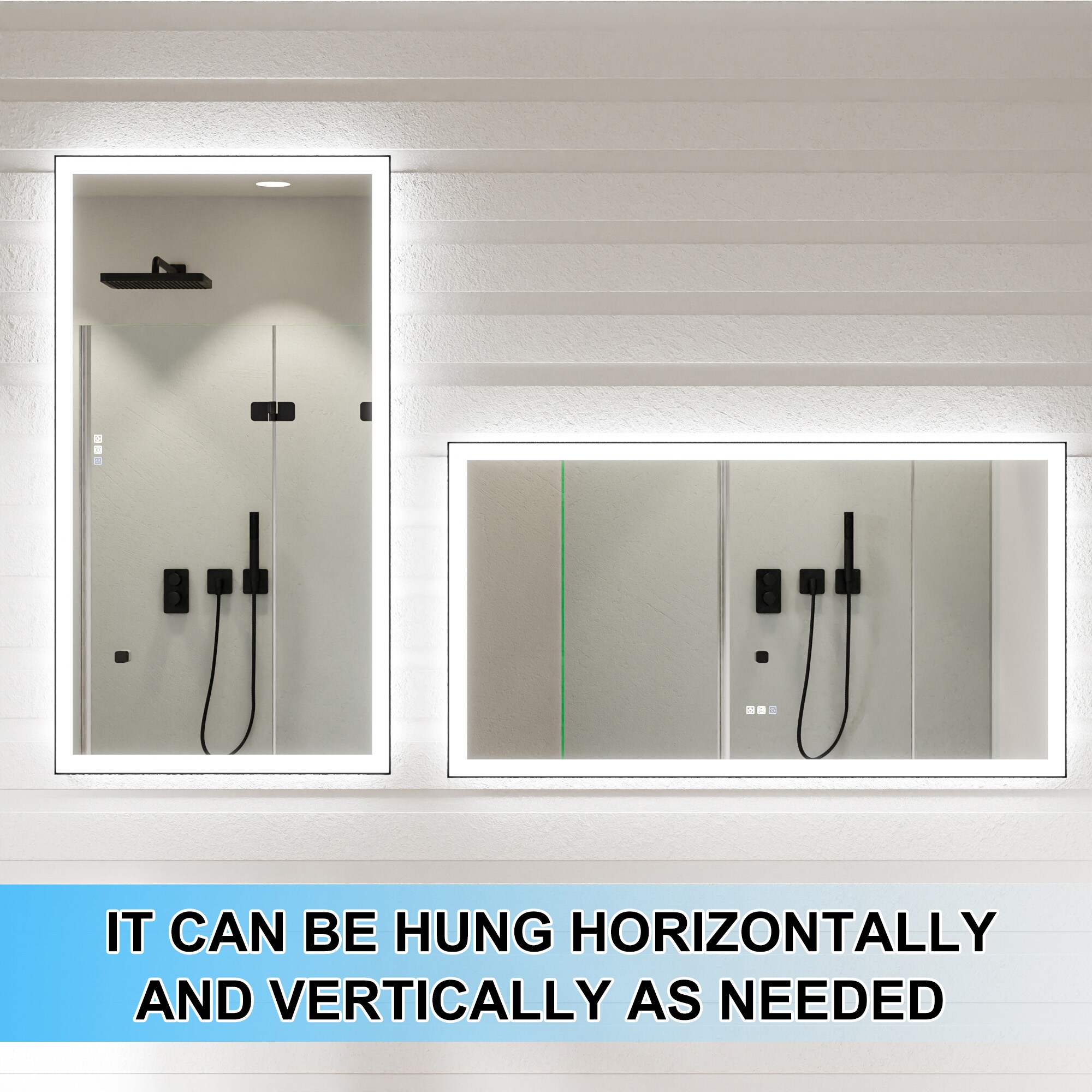 ES-DIY EYFRBM5530V12MB Framed-Bath-Mirrors - View #11