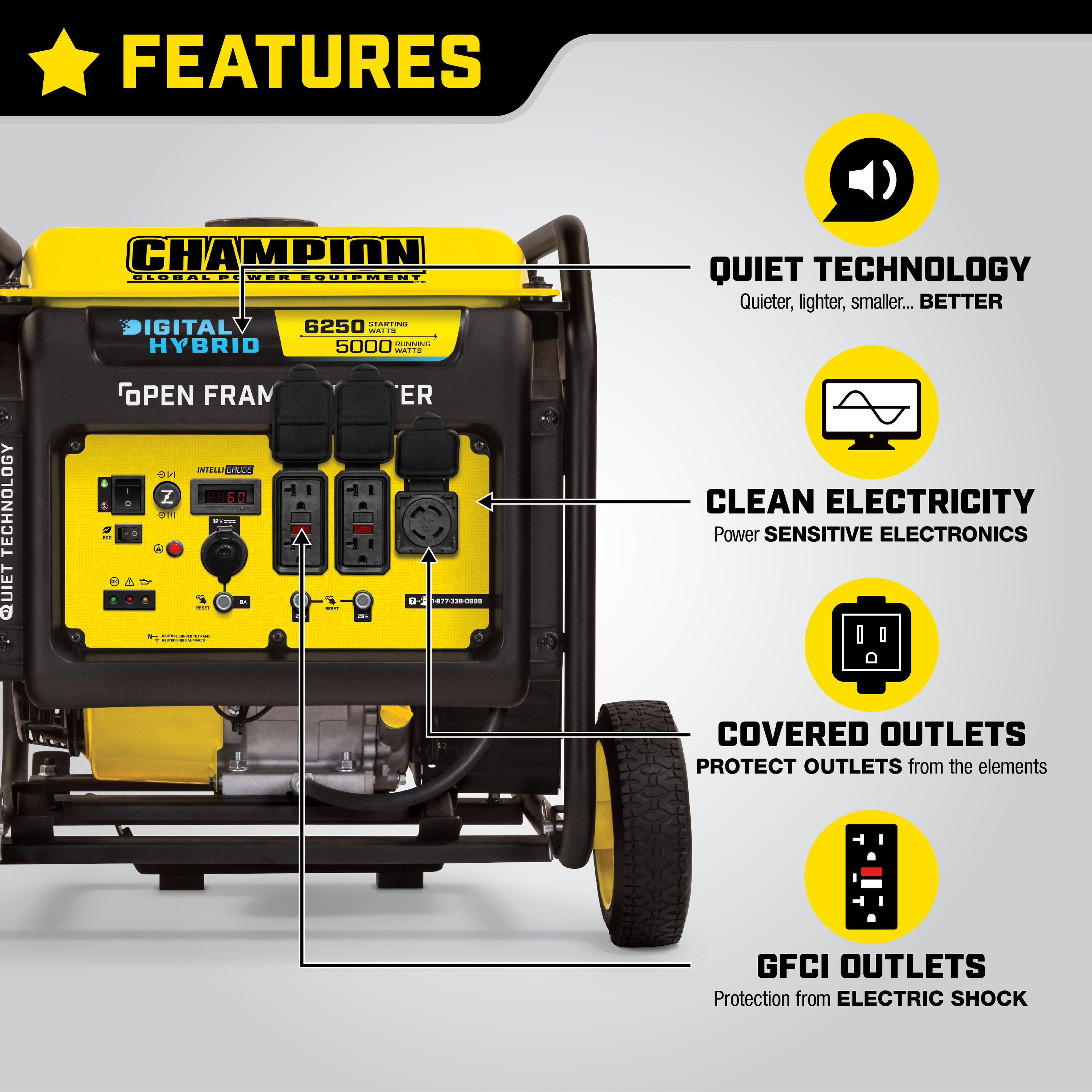 Champion Power Equipment 100519 Inverter-Generators - View #4