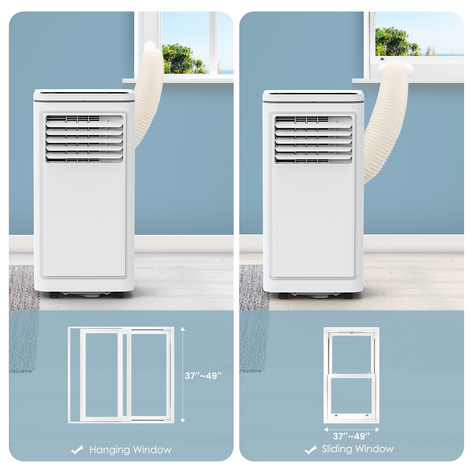 COWSAR LSA5406AC8K Portable-Air-Conditioners - View #5