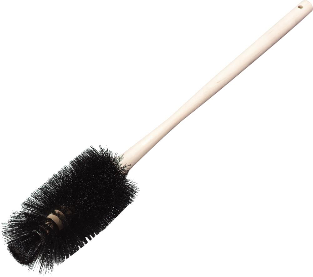 Rubbermaid Commercial Products Rubbermaid Commercial Long Handle Toilet  Bowl Brush- Synthetic Polypropylene Bristle- 1.13in Brush Face- 14.50in  Handle Length- Plastic Handle- 24/Carton in the Toilet Brushes department  at