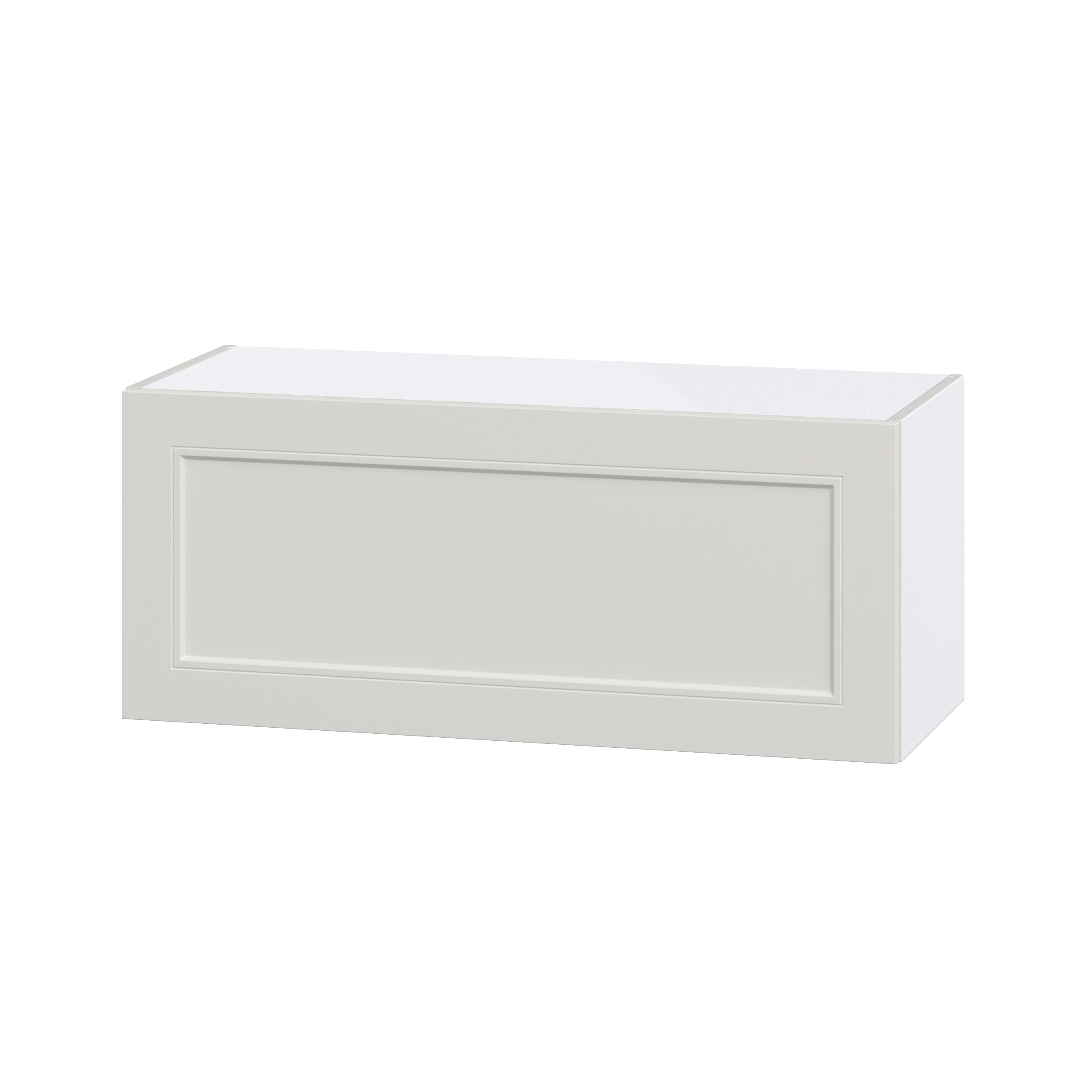 Hugo&Borg Belcourt 27-in W x 15-in H x 14-in D Gray Painted Wall Fully Assembled Cabinet (Recessed Panel Shaker Door Style)
