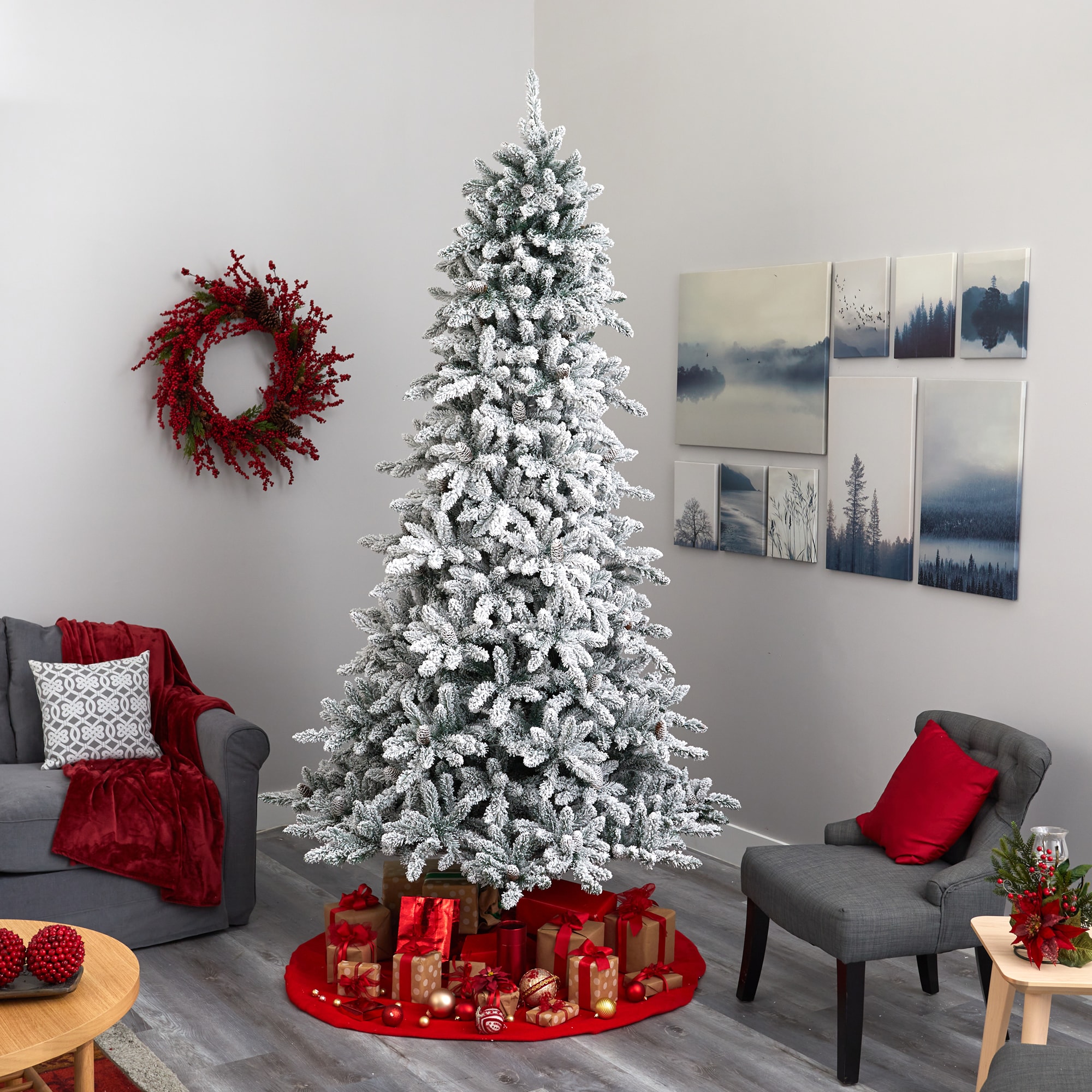 Nearly Natural T1614 Artificial-Christmas-Trees - View #8