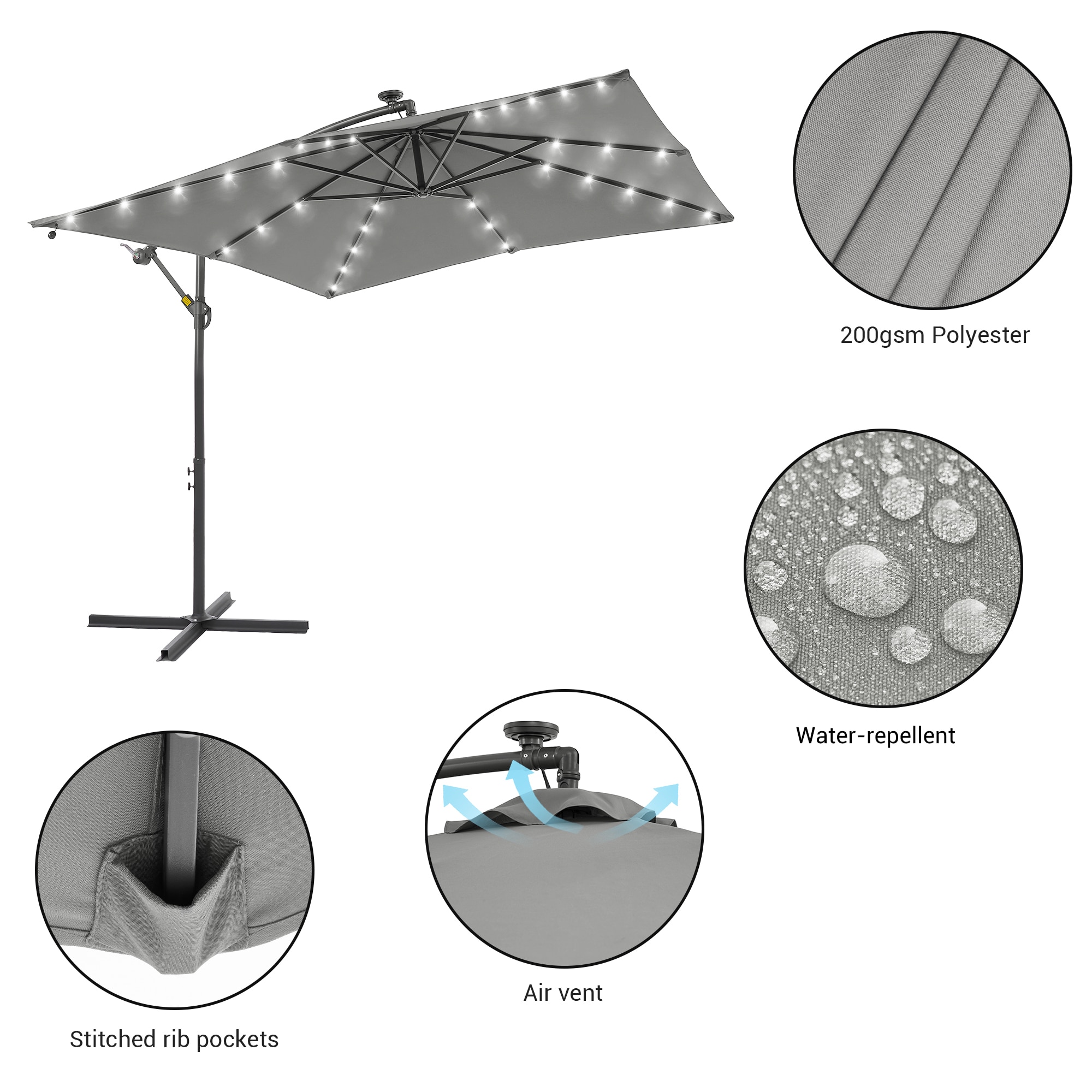 ACEGOSES LW-96GY Umbrellas-2 - View #4