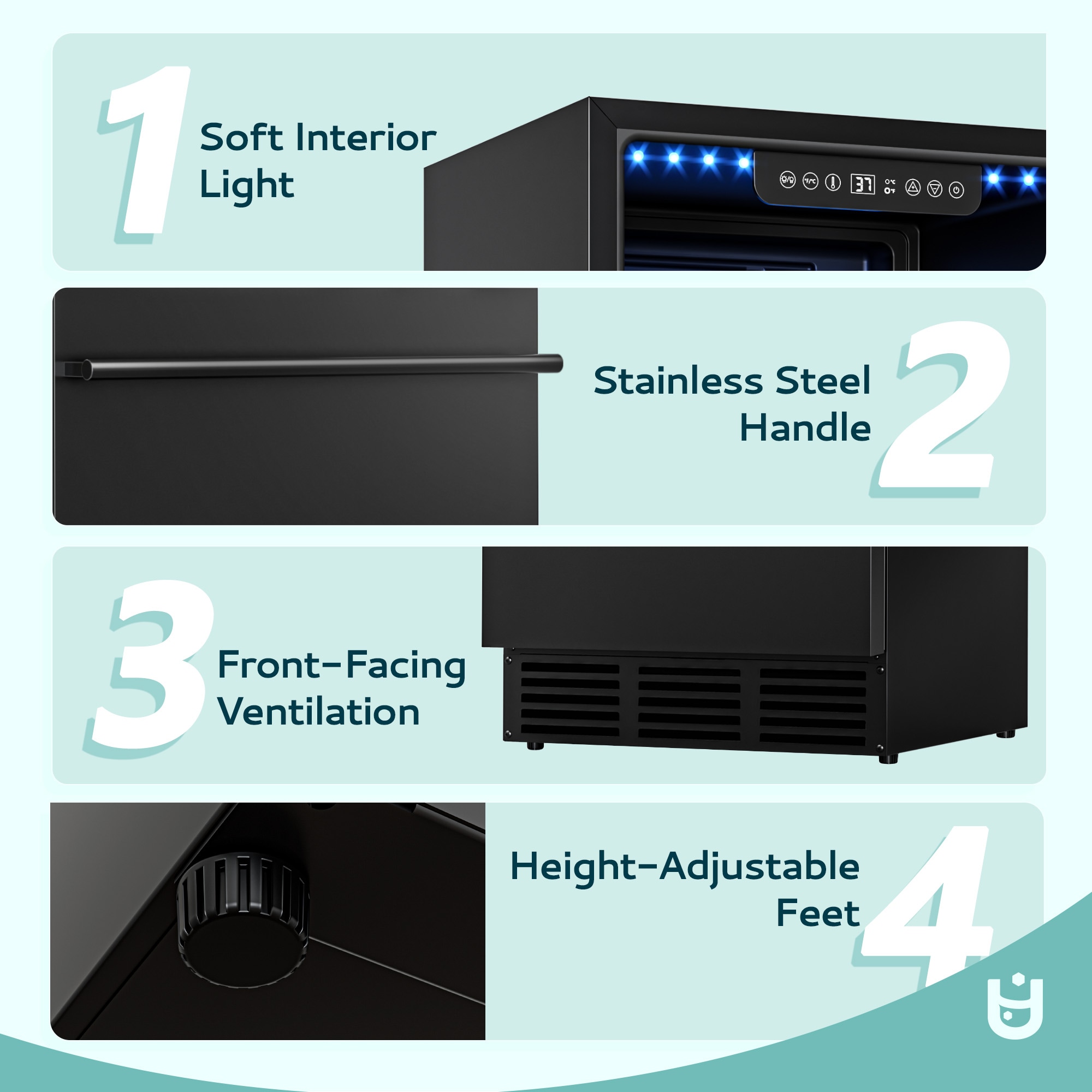 Euhomy BR005-150BL-E-LS-SC Beverage-Dispensers - View #6